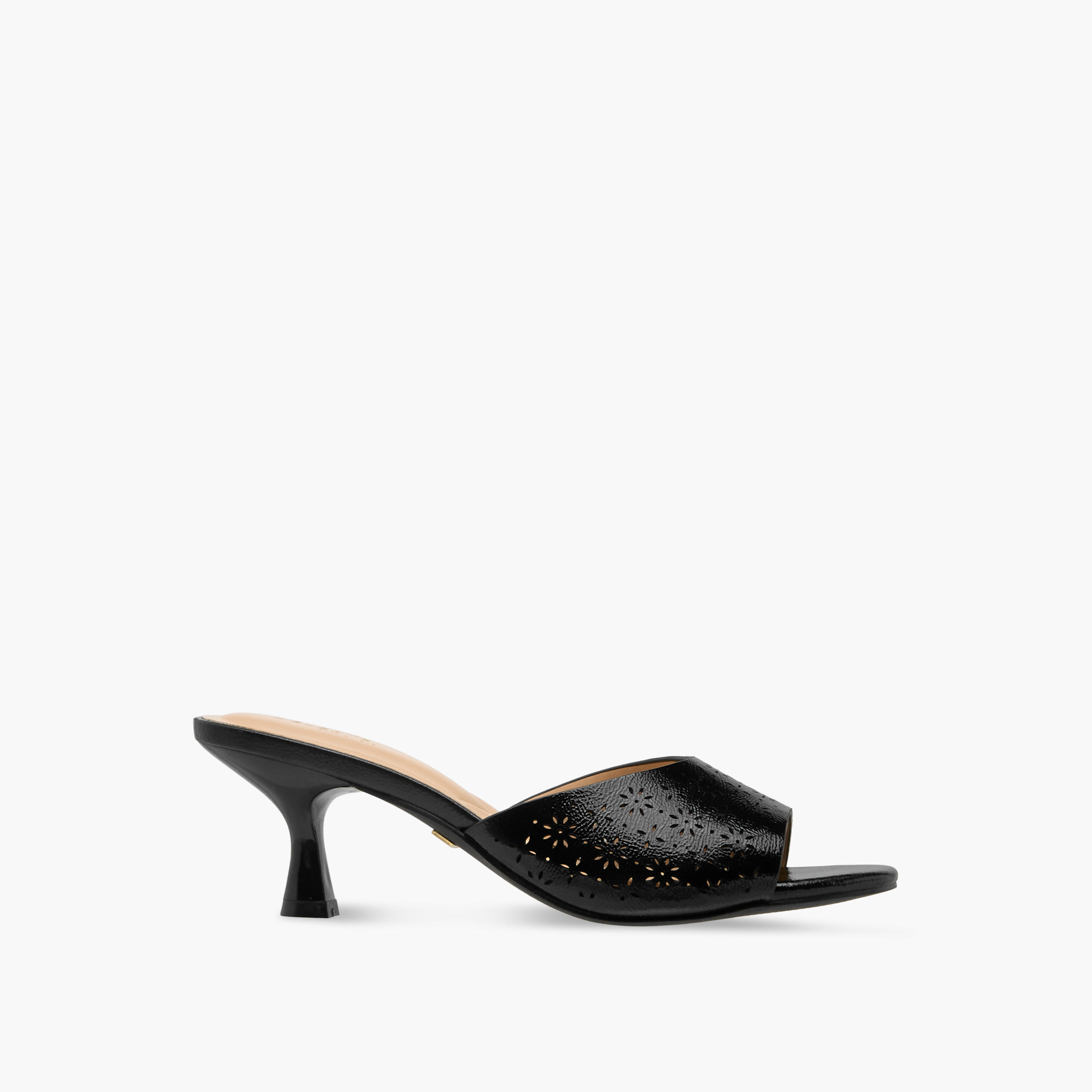 Celeste Women Laser Cut Kitten Heel Sandals-women-shoes-sandals-heeled-image-3