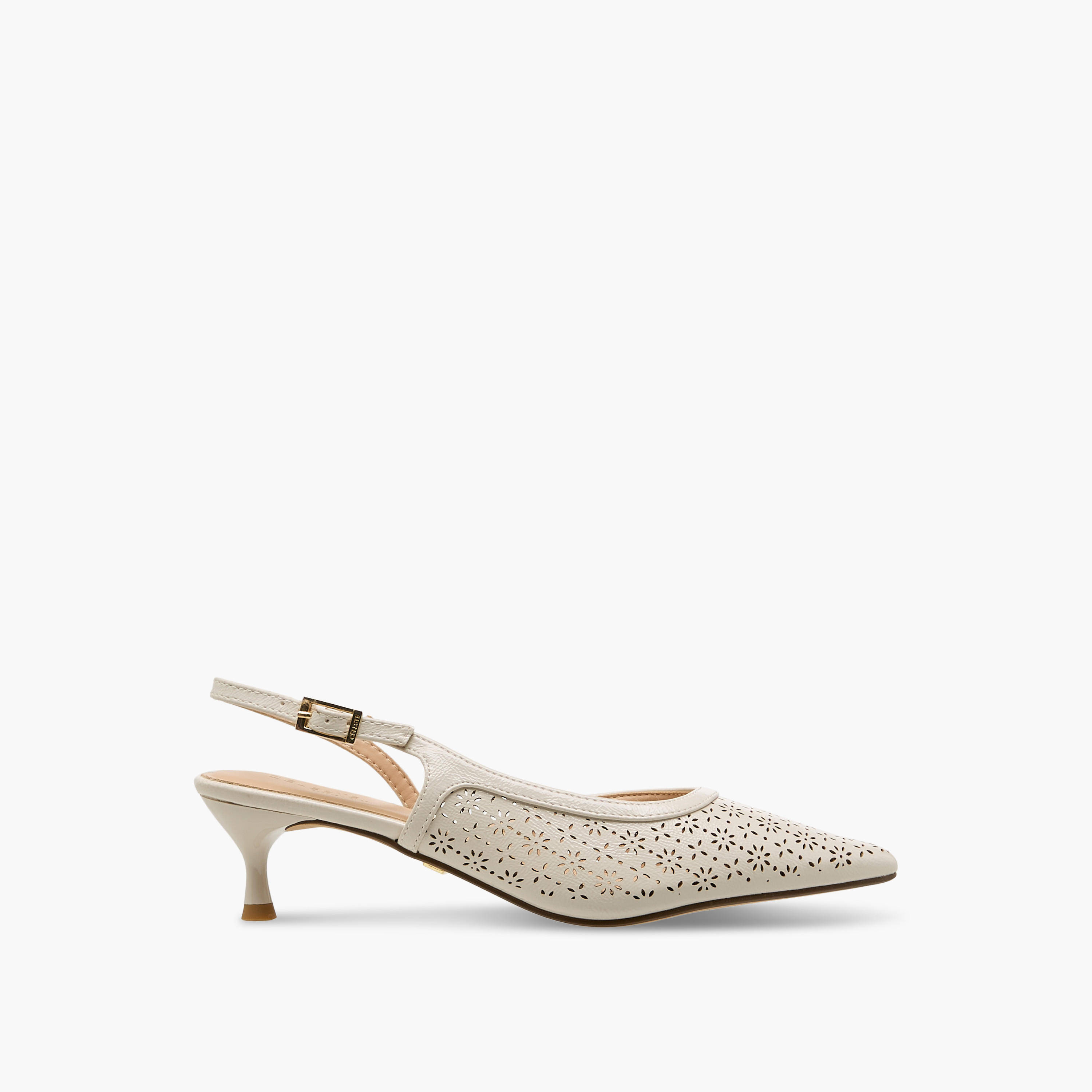 Celeste Women Laser Cut Kitten Heel Mules-women-shoes-heels-image-3