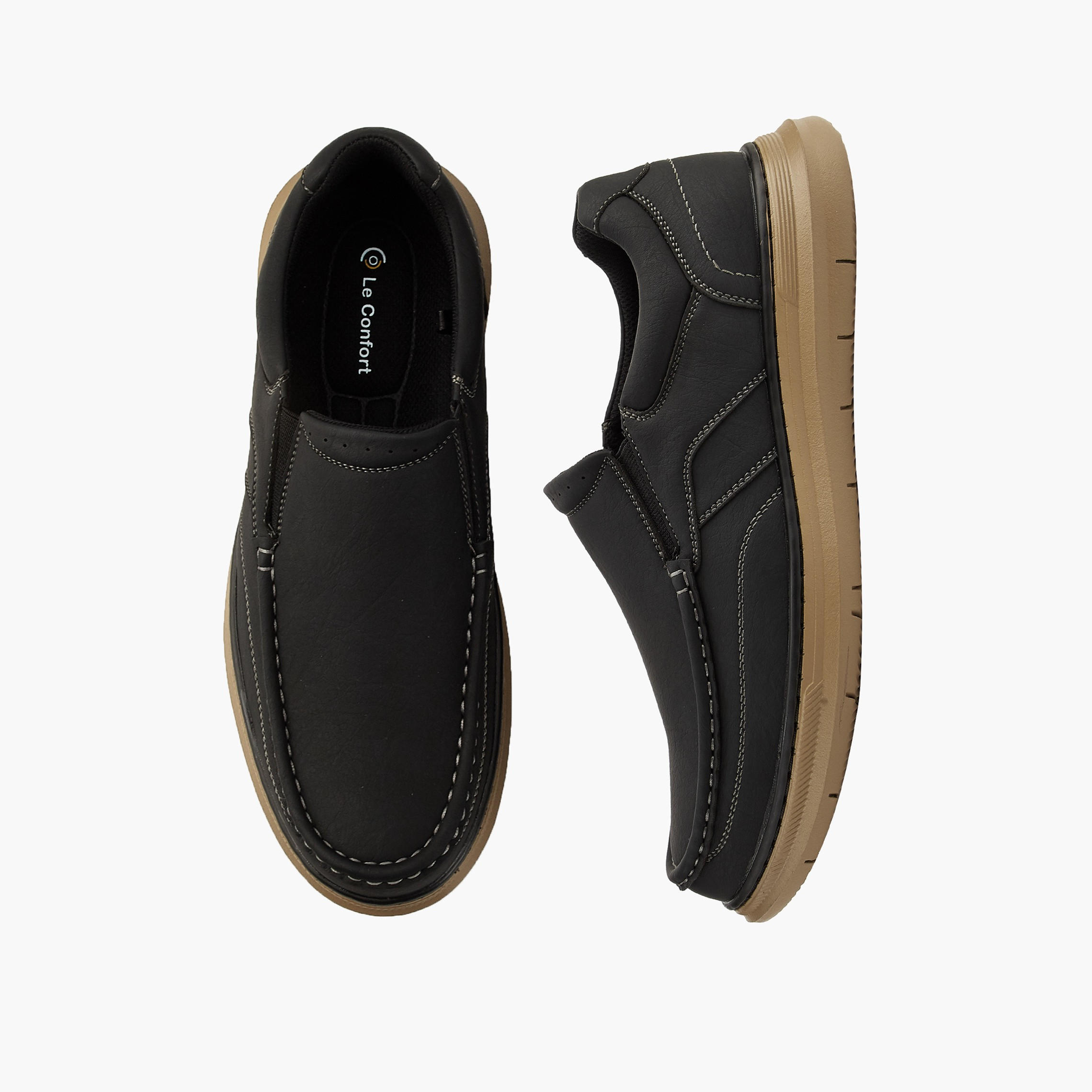 Le Confort Men Slip-On Comfort Loafers-men-shoes-loafersandmoccasins-image-1