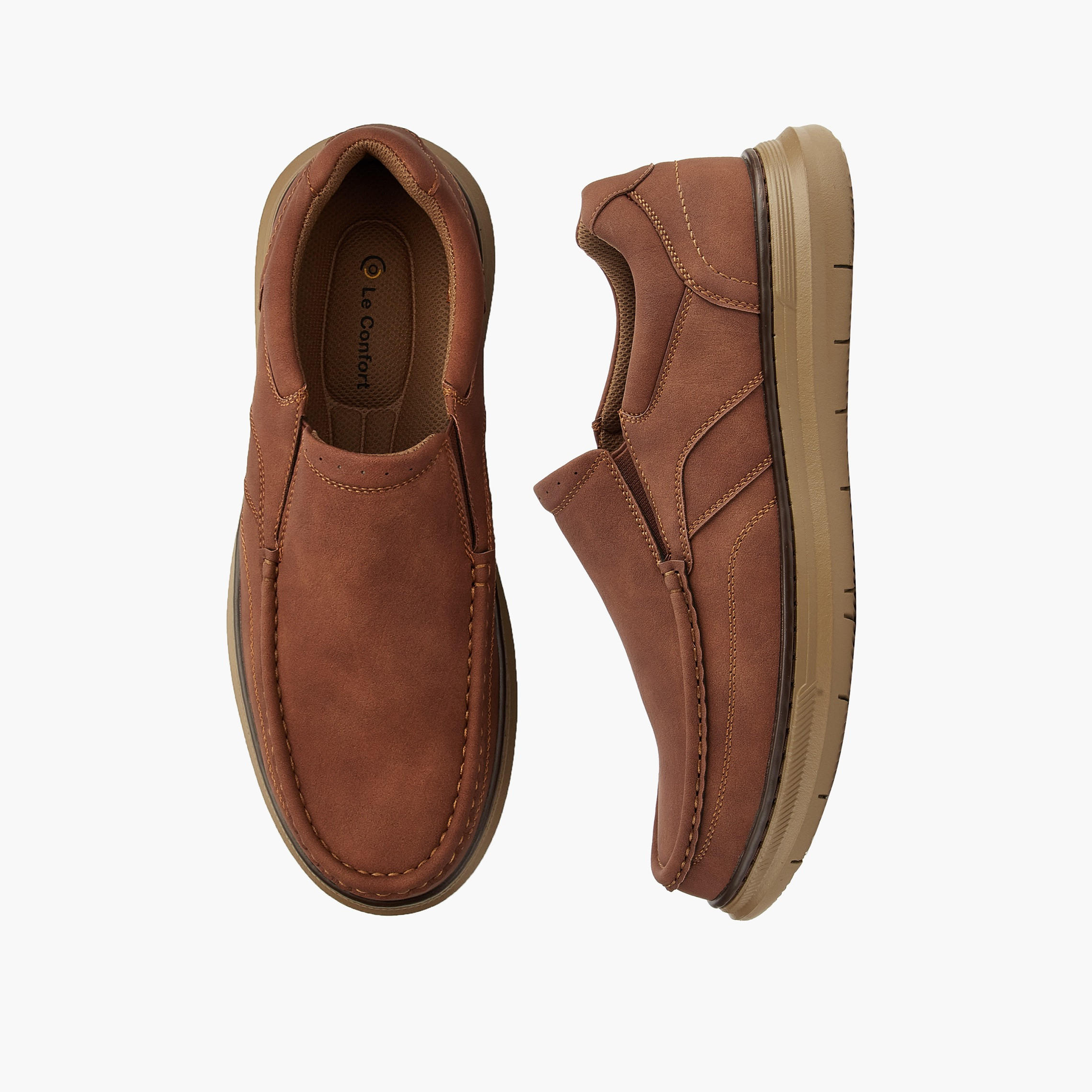 Le Confort Men Slip-On Comfort Loafers-men-shoes-loafersandmoccasins-image-1