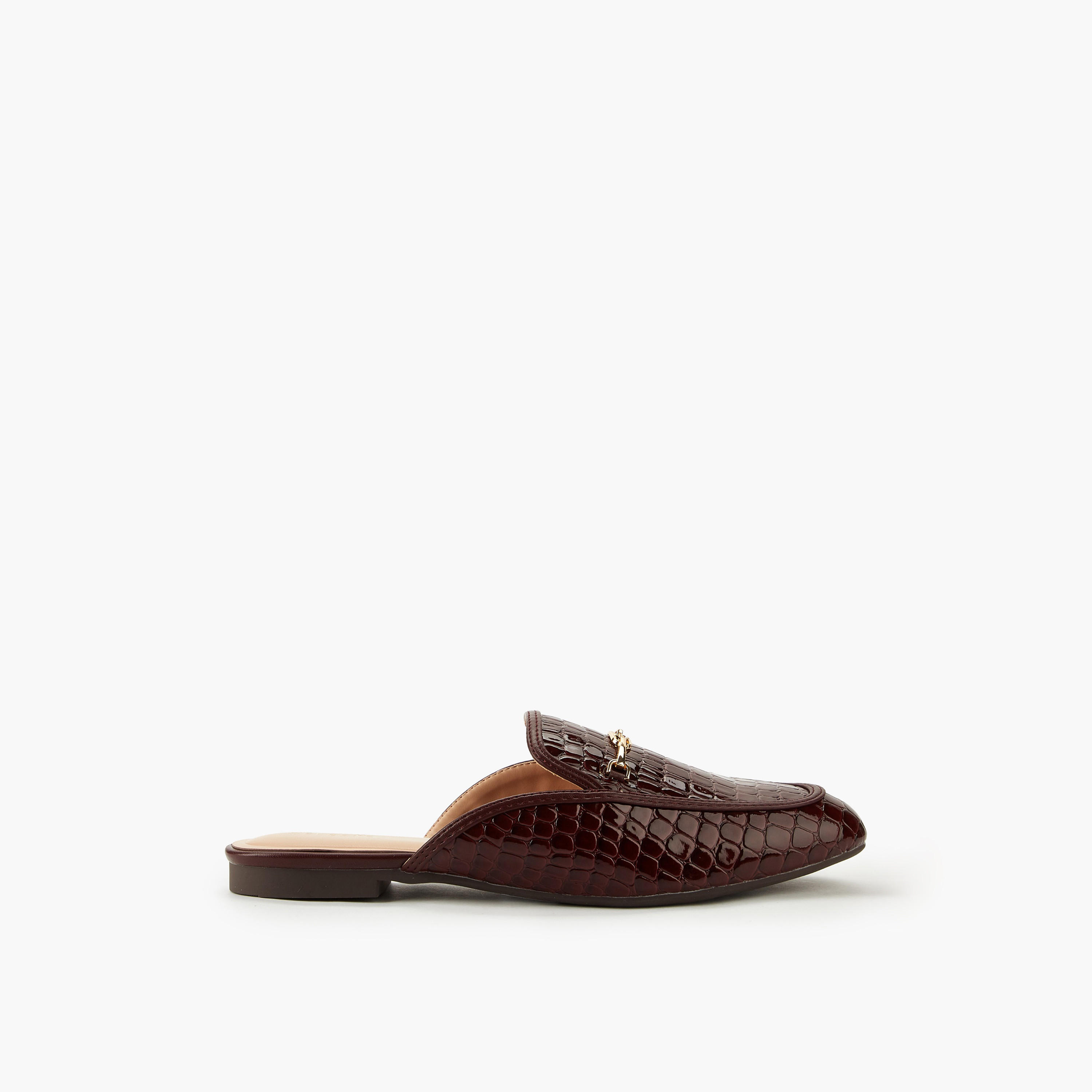 Celeste Women Textured Mules-women-shoes-flats-mules-image-3
