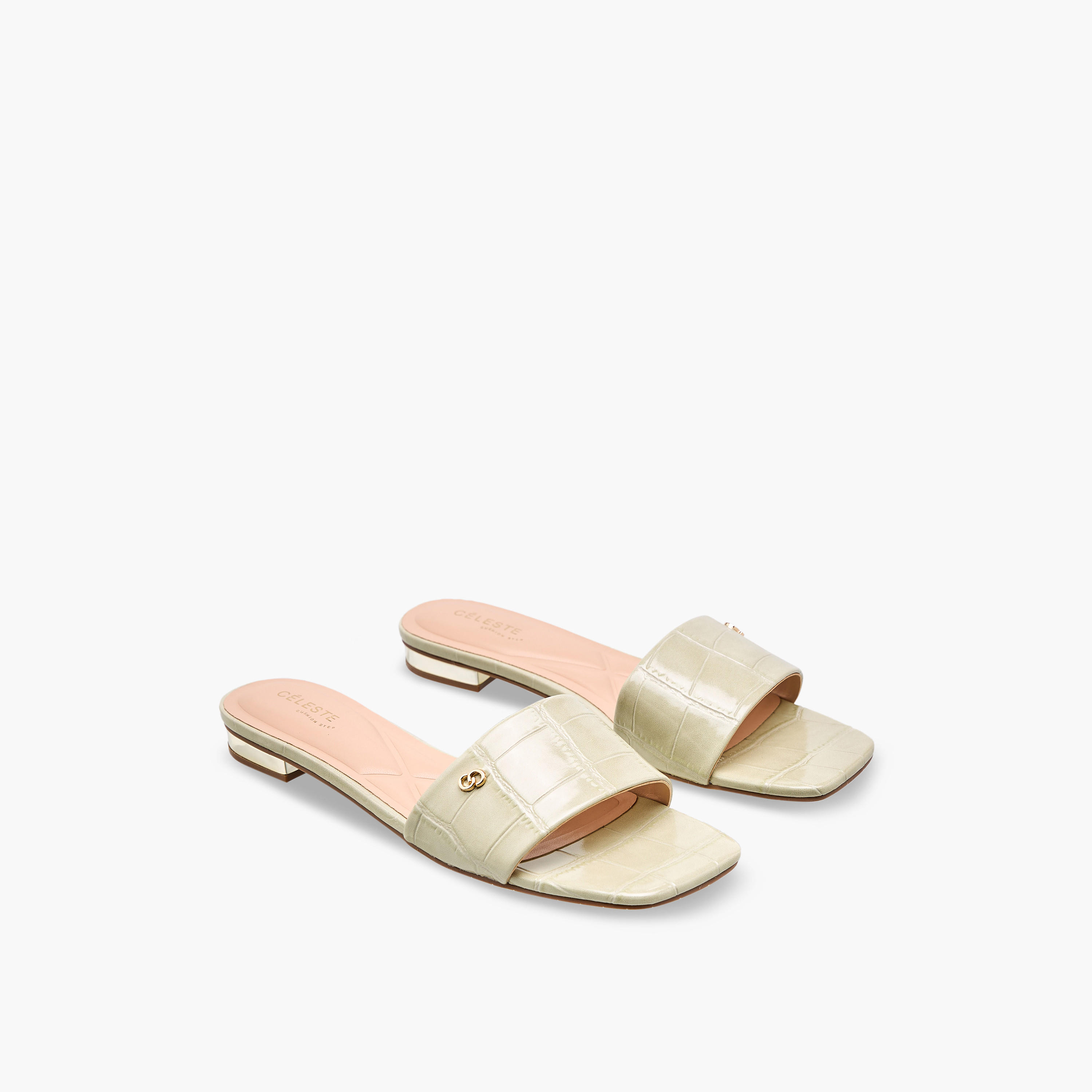 Celeste Women Textured Flat Sandals-women-shoes-flats-sandals-image-1