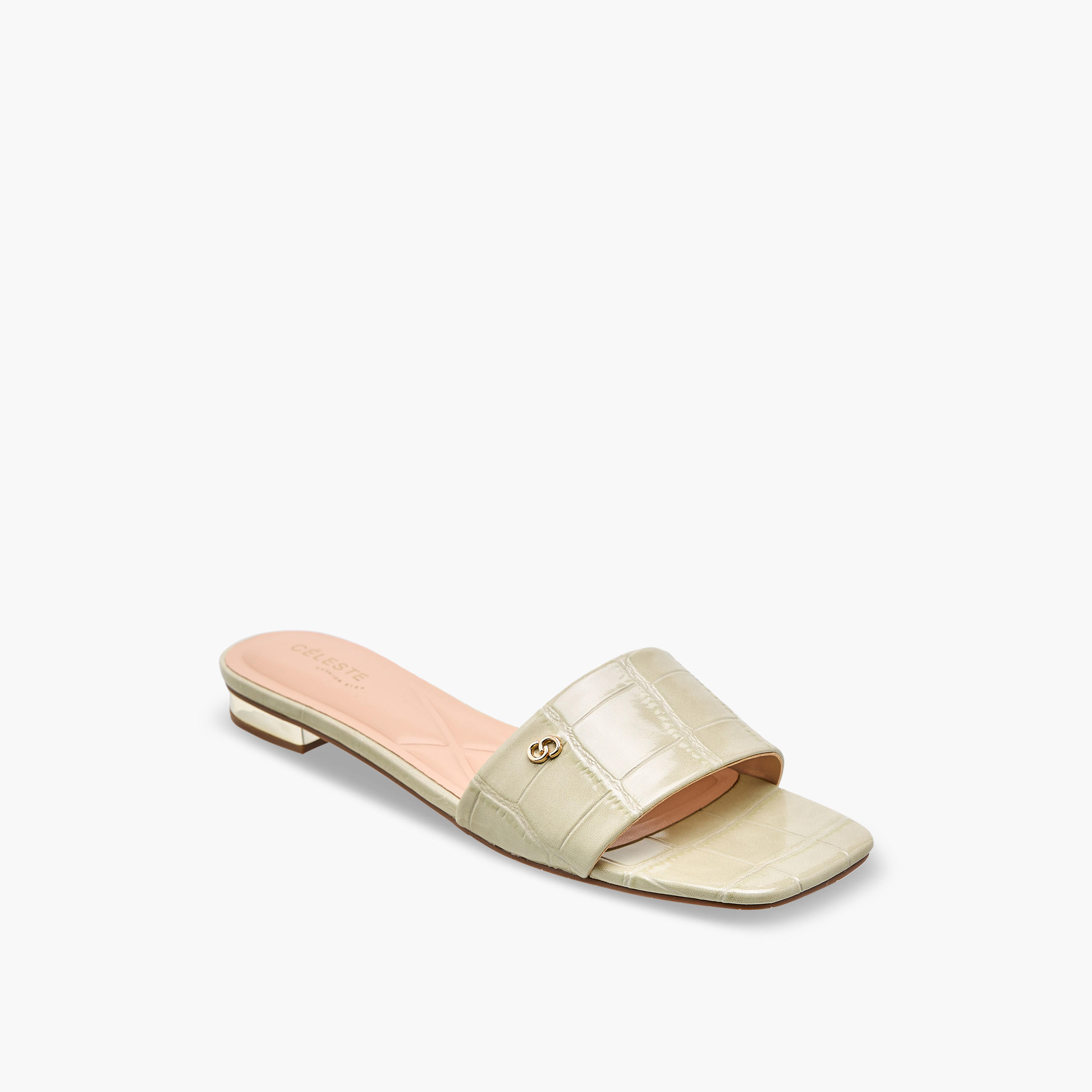 Celeste Women Textured Flat Sandals-women-shoes-flats-sandals-image-2