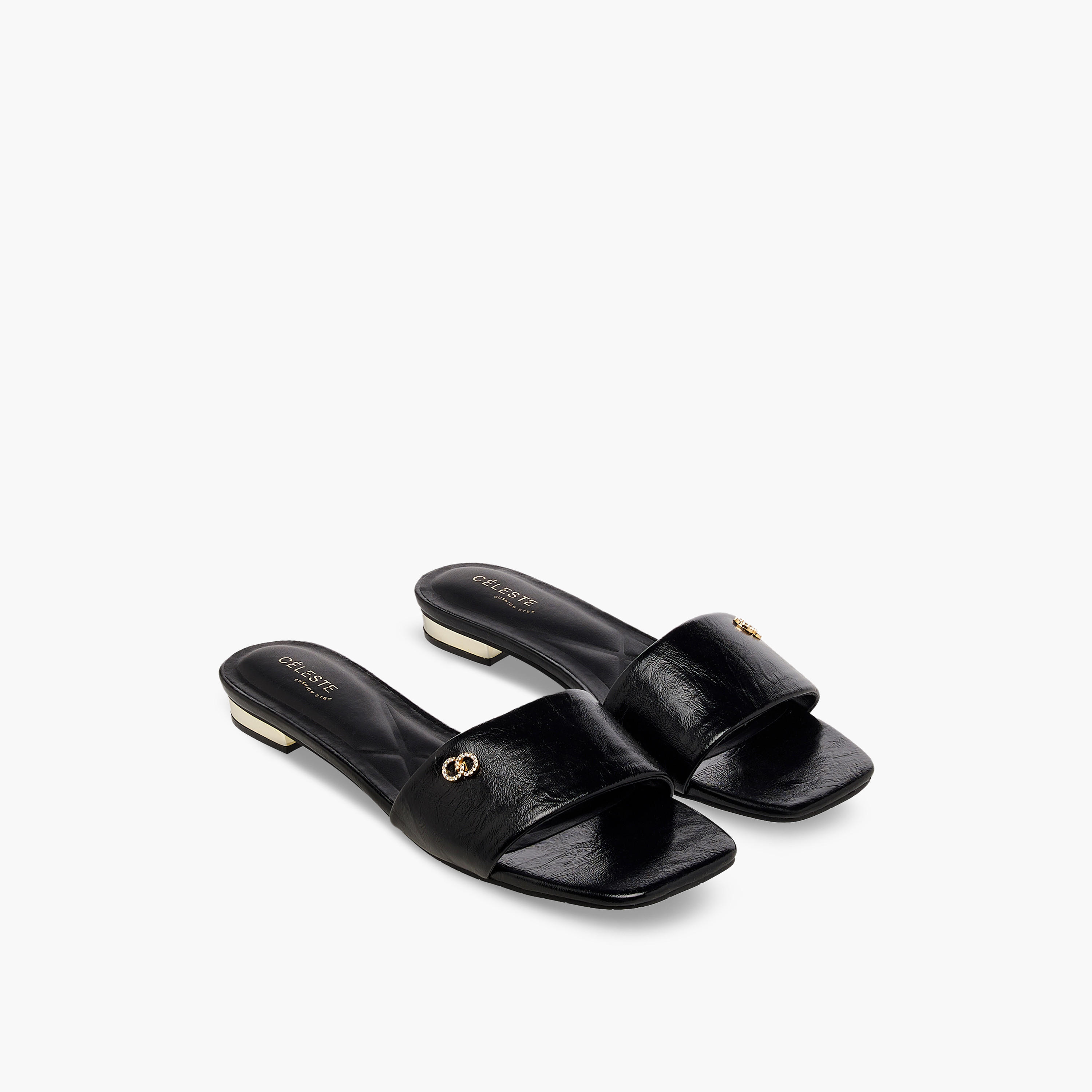Celeste Women Solid Flat Sandals-women-shoes-flats-sandals-image-1
