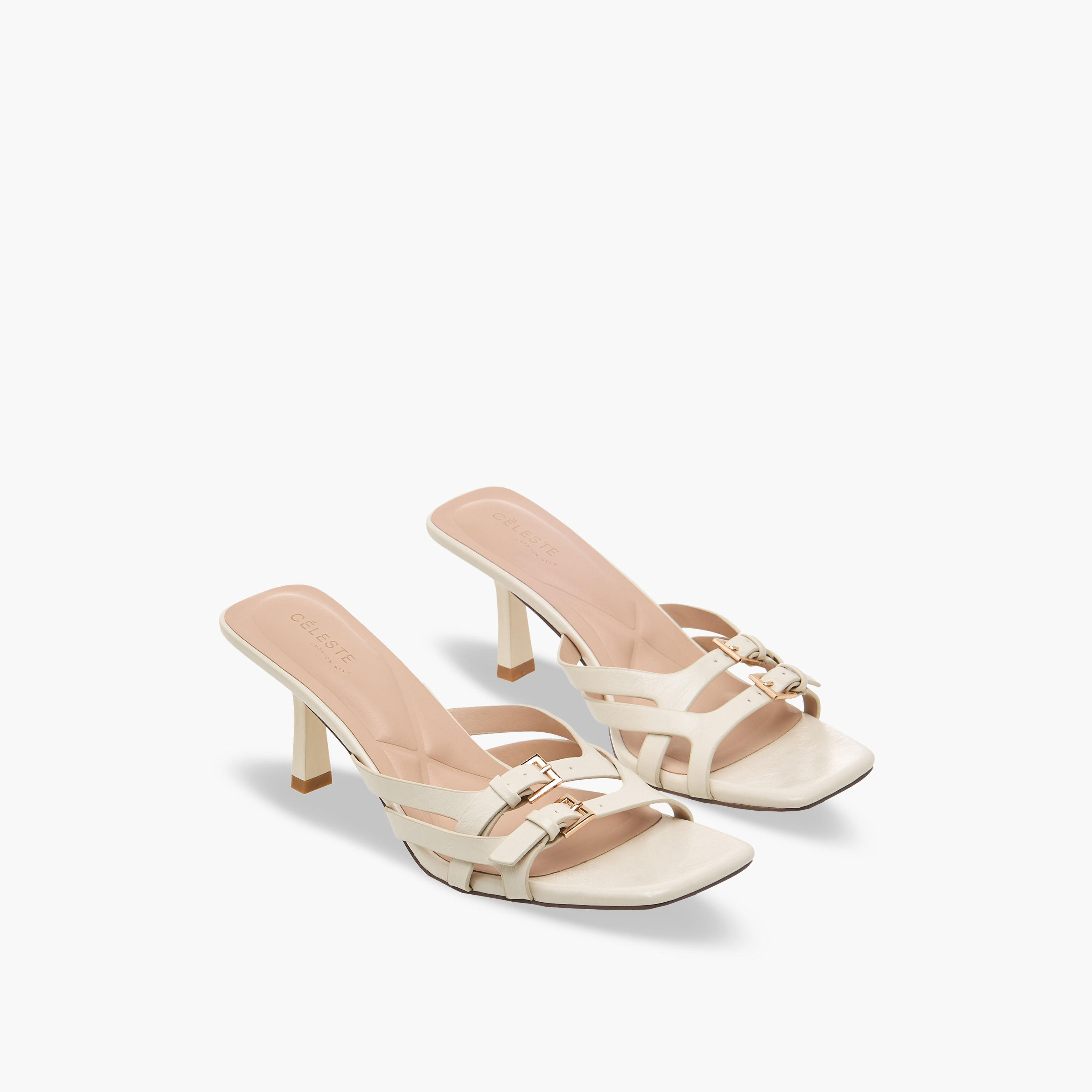 Celeste Women Buckle Detail Sandals-women-shoes-sandals-heeled-image-1