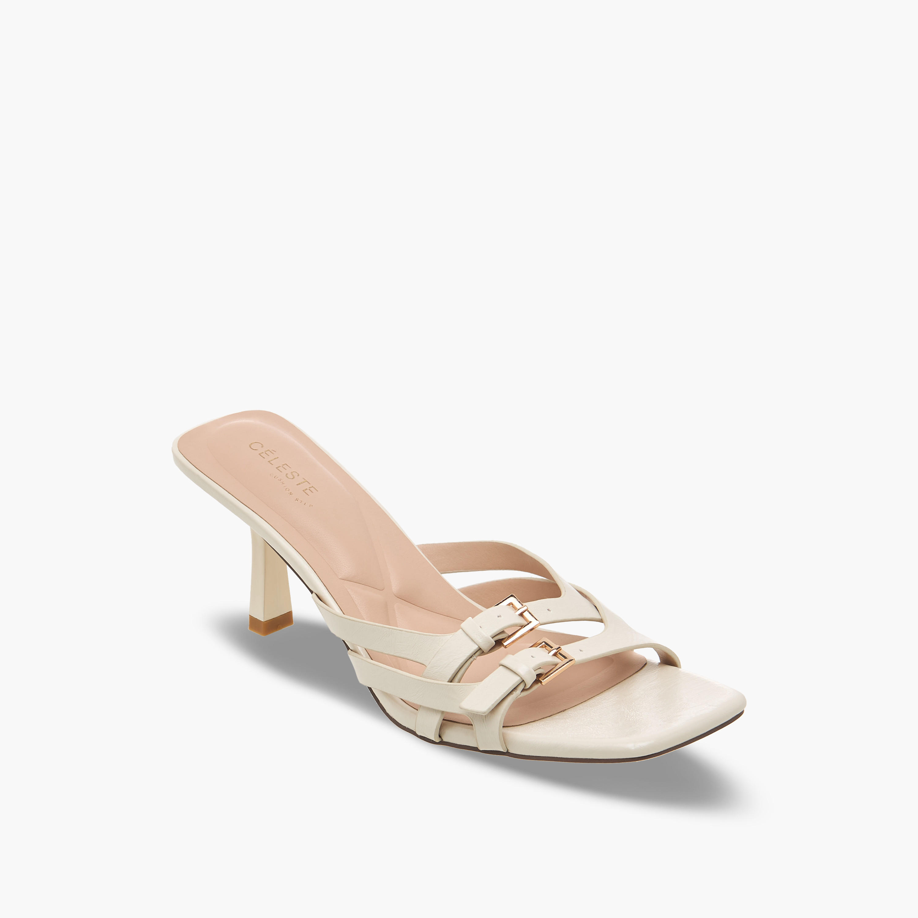 Celeste Women Buckle Detail Sandals-women-shoes-sandals-heeled-image-2