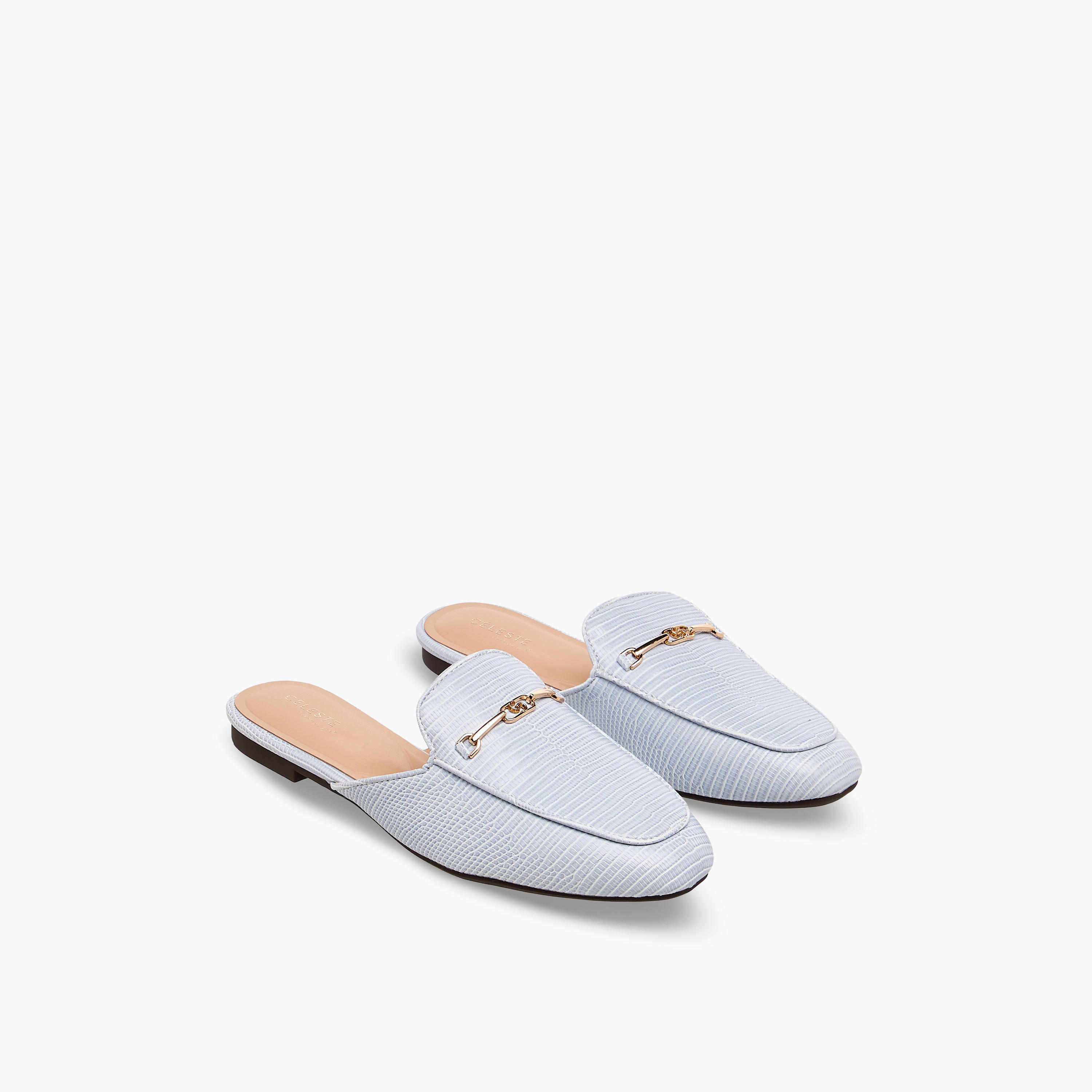 Celeste Women Textured Mules-women-shoes-flats-mules-image-1