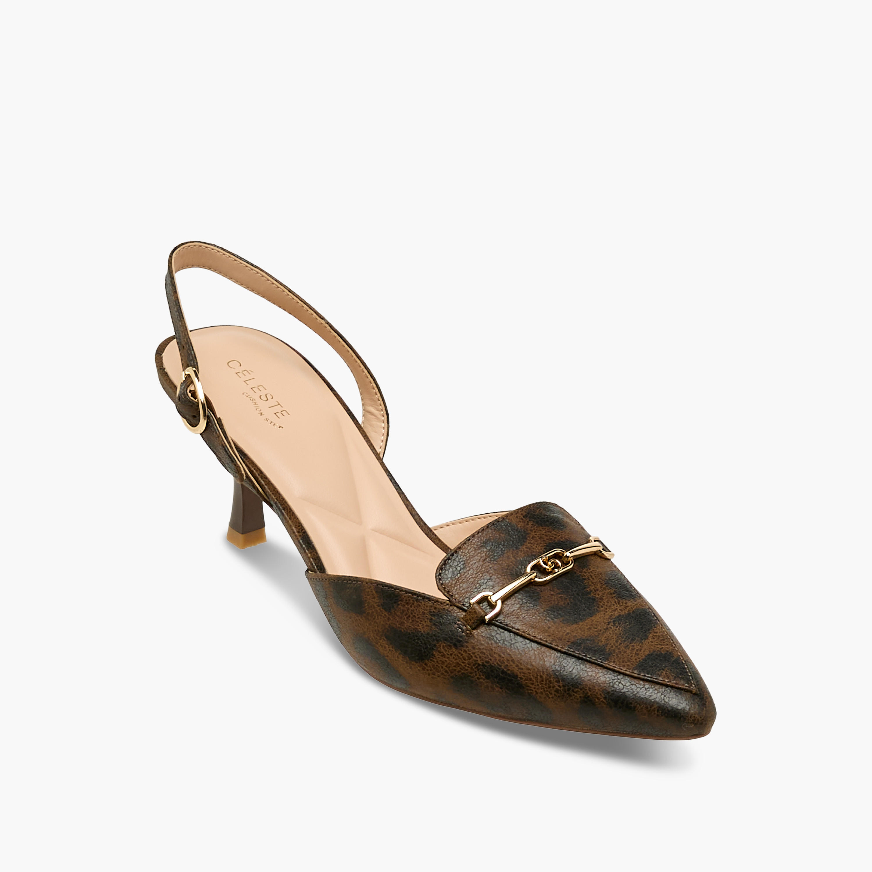 Celeste Women Animal Print Kitten Heel Mules-women-shoes-heels-image-2