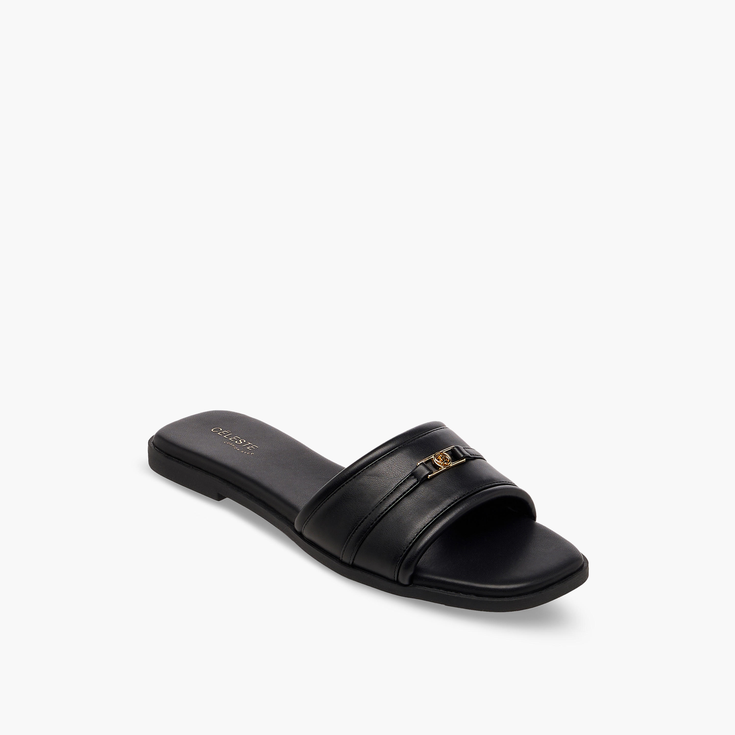 Celeste Women Metal Accent Flat Sandals-women-shoes-flats-sandals-image-3