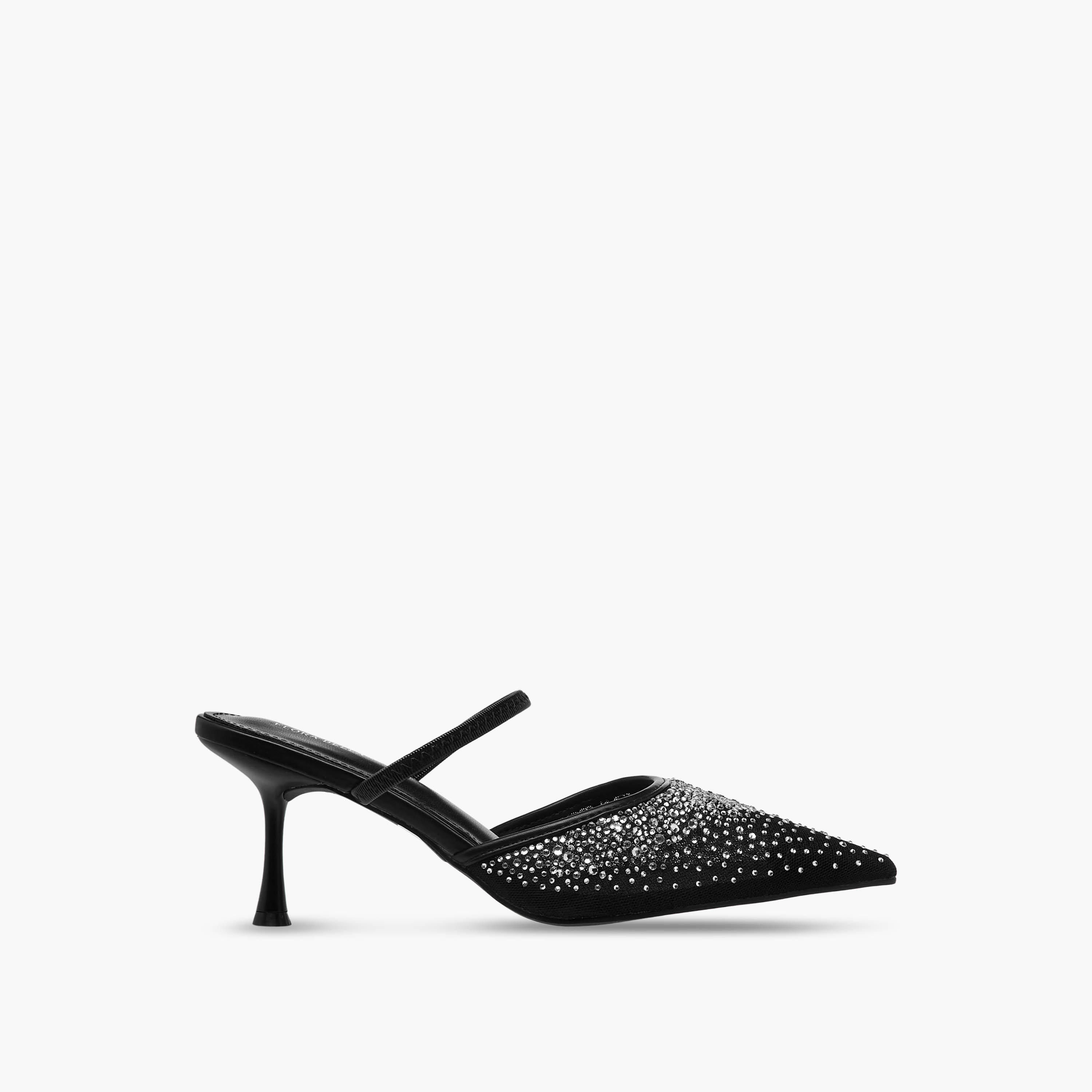 Flora Bella Women Embellished Flared Heel Mules-women-shoes-heels-image-3