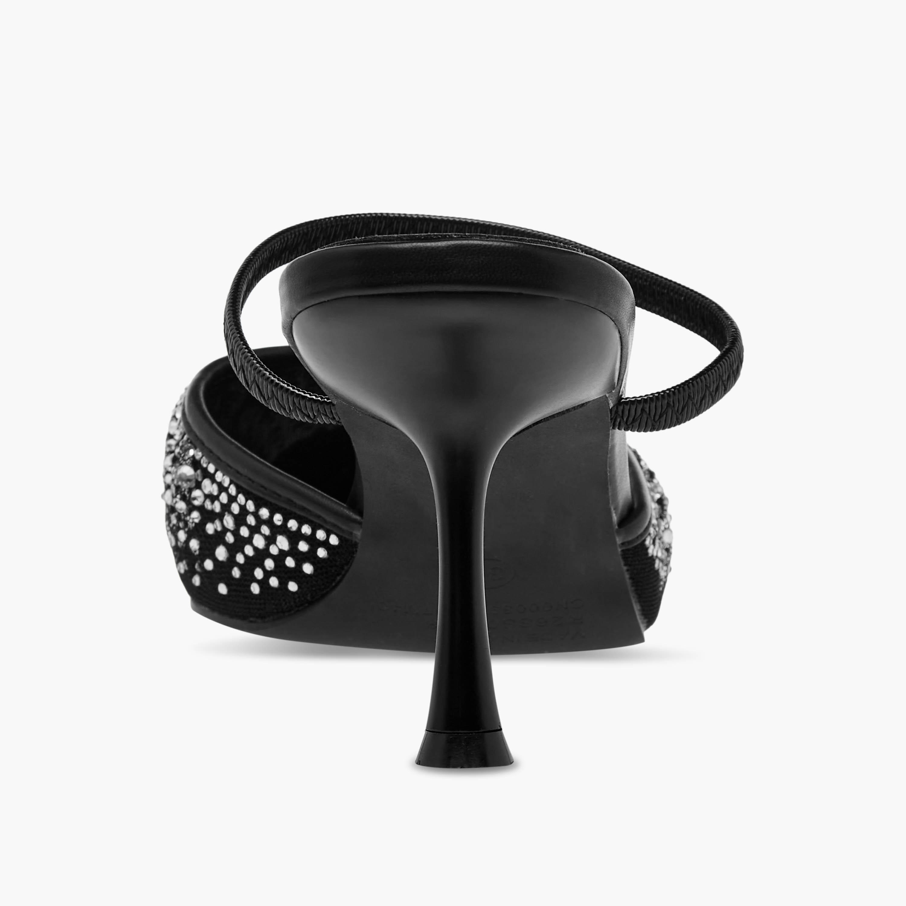Flora Bella Women Embellished Flared Heel Mules-women-shoes-heels-image-5