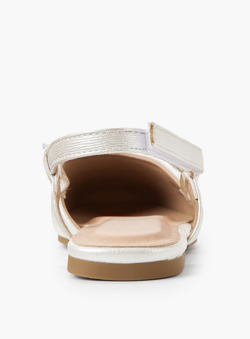 Celeste Girls Hook & Loop Ballerina Shoes-girls-shoes-ballerinas-image-4