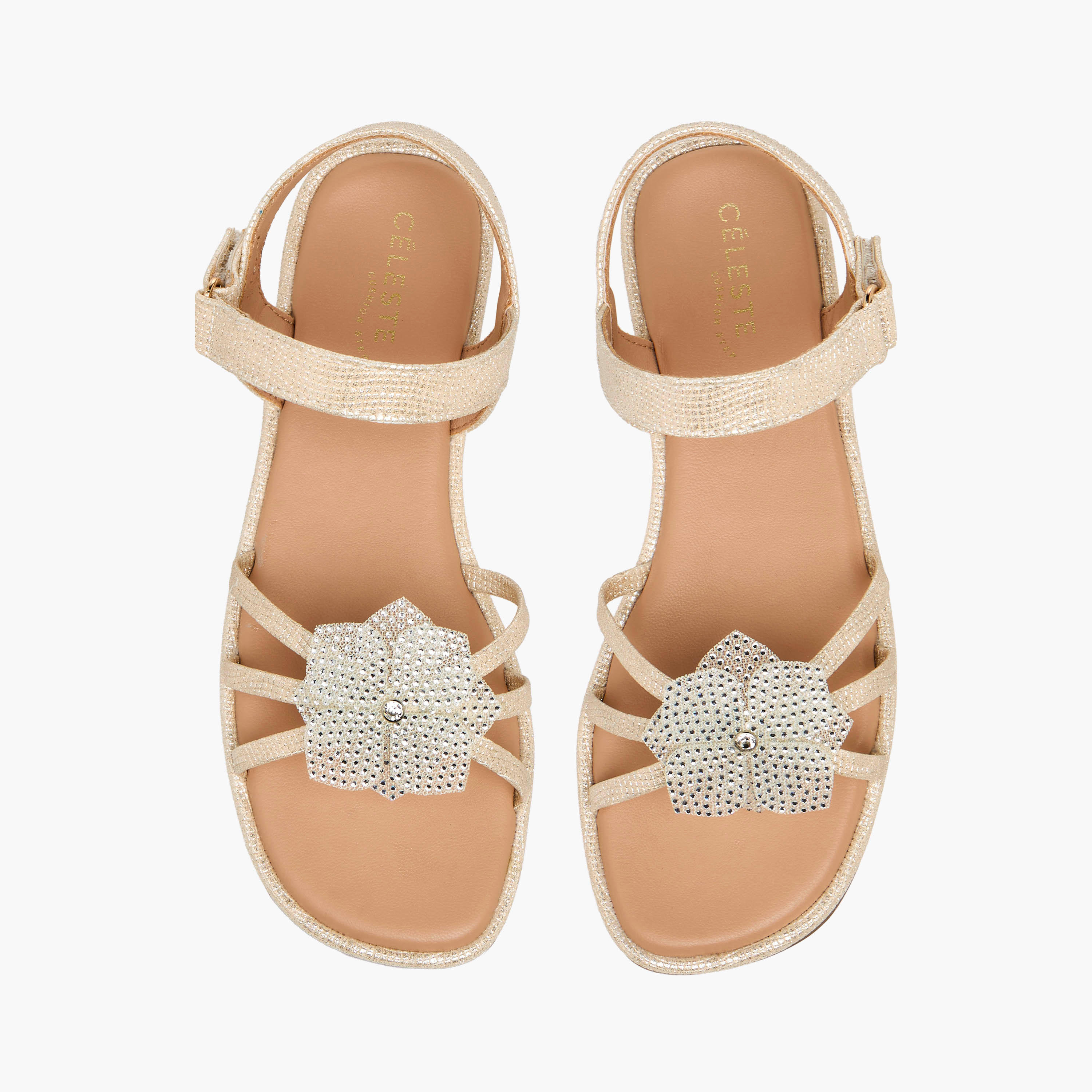 صندل بشريط إغلاق لاصق للبنات من سيليست-girls-shoes-sandals-image-1