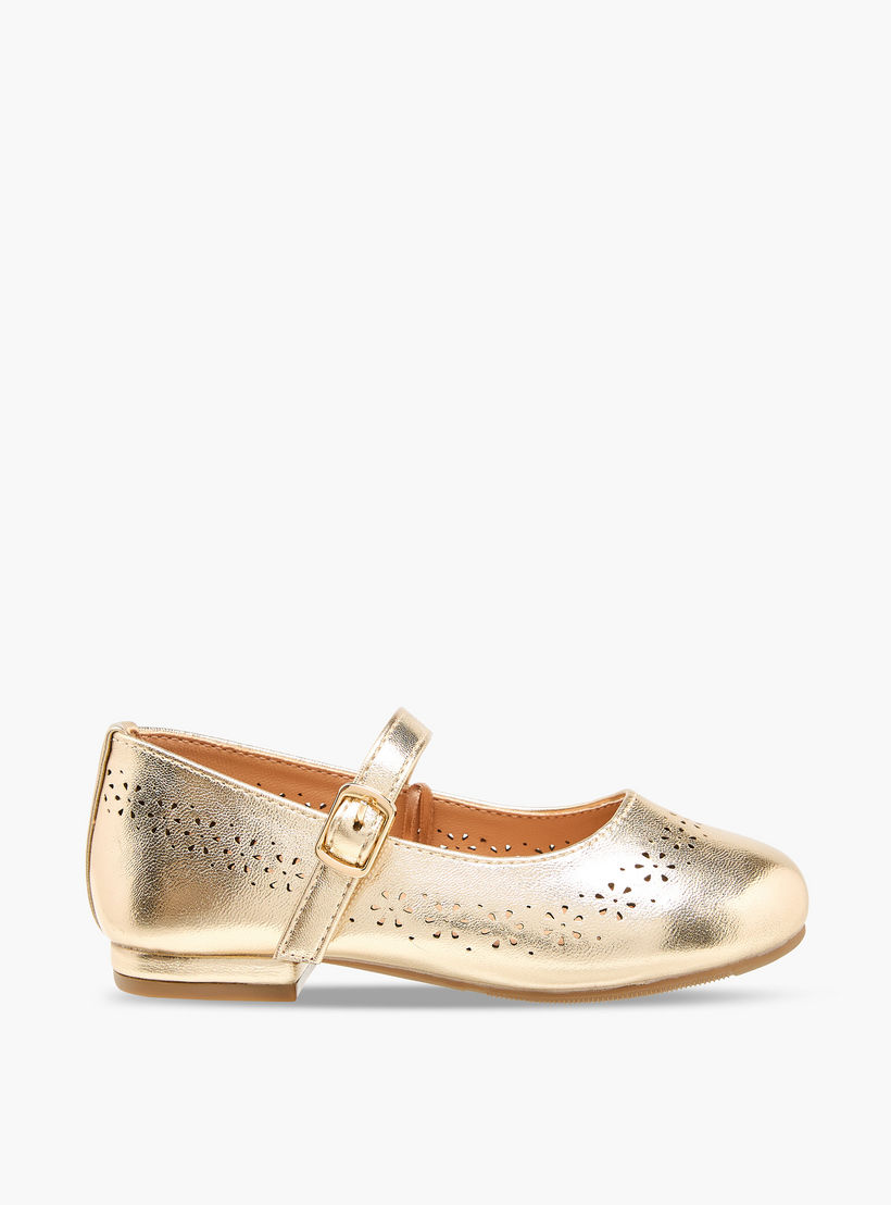 Juniors Girls Laser Cut Detail Mary Jane Shoes-girls-shoes-maryjanes-image-3