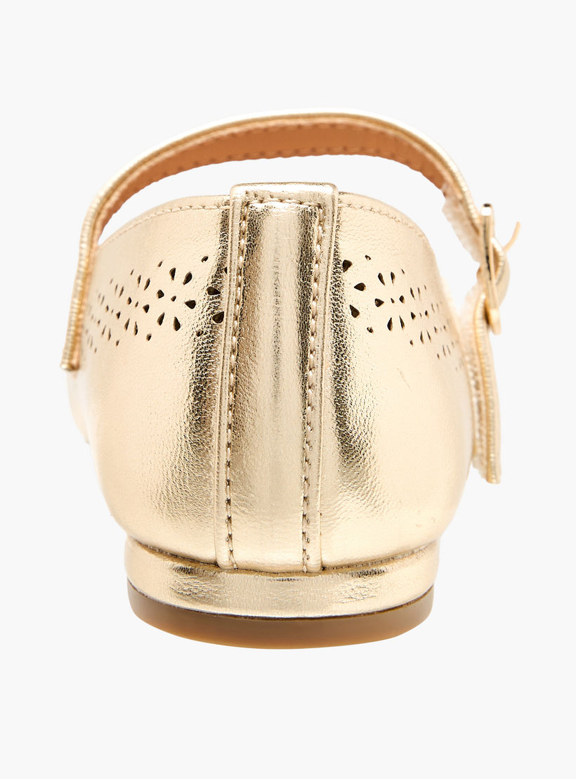 Juniors Girls Laser Cut Detail Mary Jane Shoes-girls-shoes-maryjanes-image-5