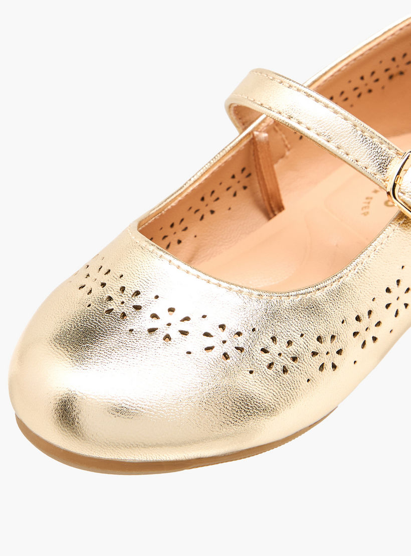 Juniors Girls Laser Cut Detail Mary Jane Shoes-girls-shoes-maryjanes-image-6
