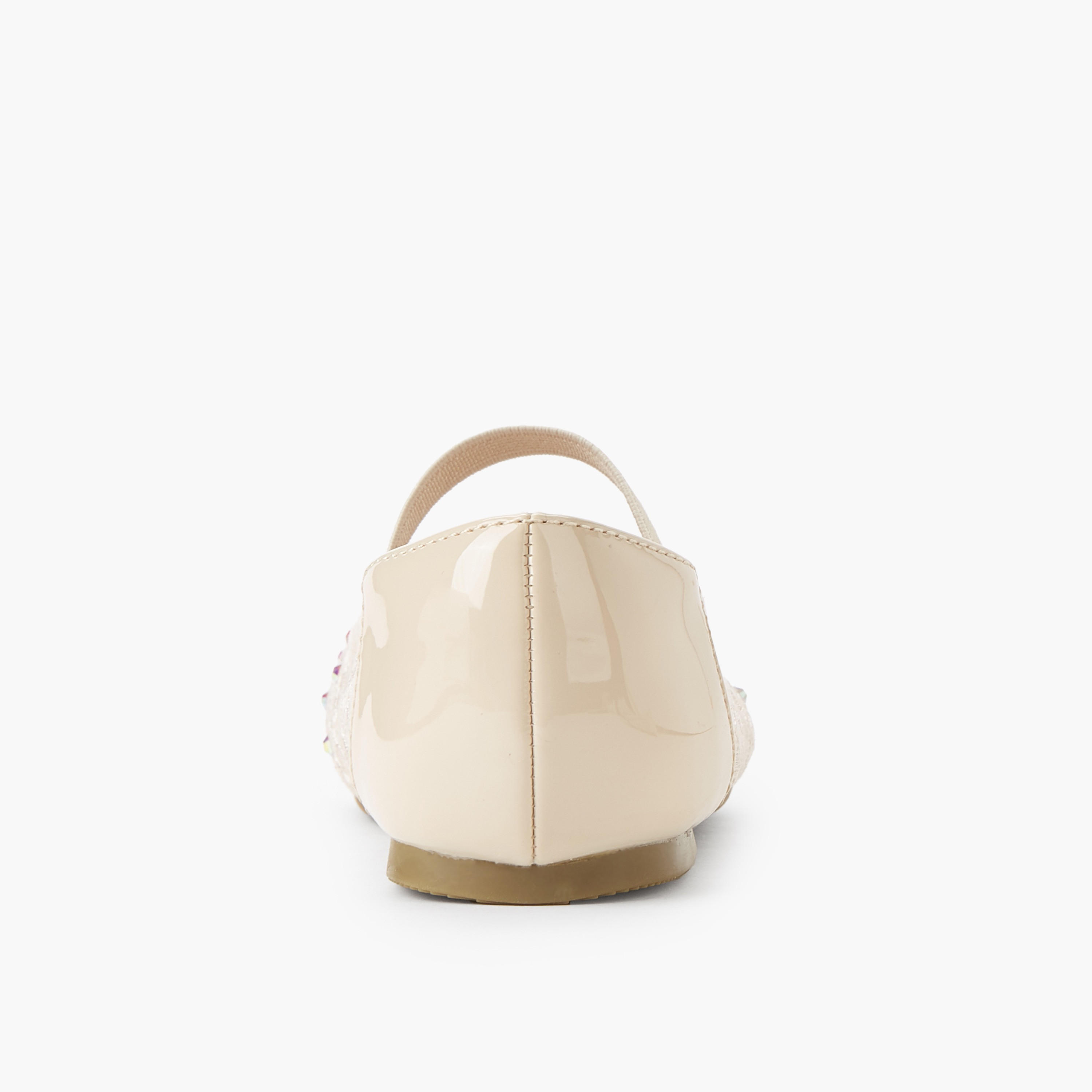 حذاء باليرينا مزين للبنات من جونيورز-girls-shoes-ballerinas-image-4