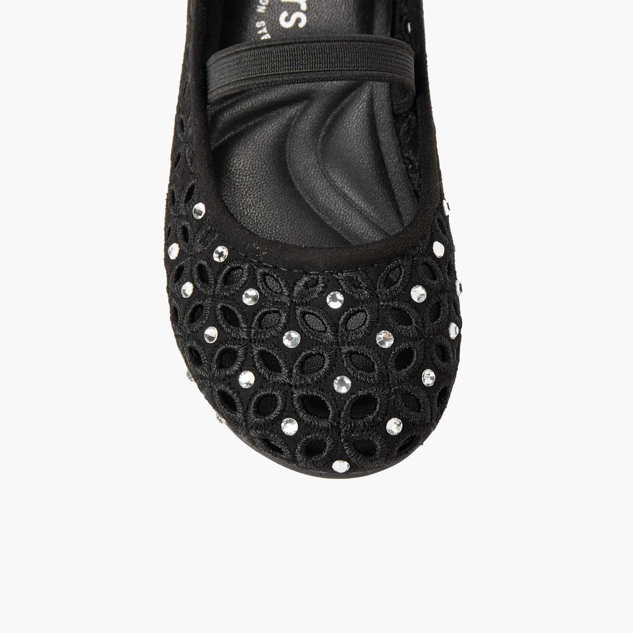 Juniors Girls Embellished Ballerina Shoes-girls-shoes-ballerinas-image-5