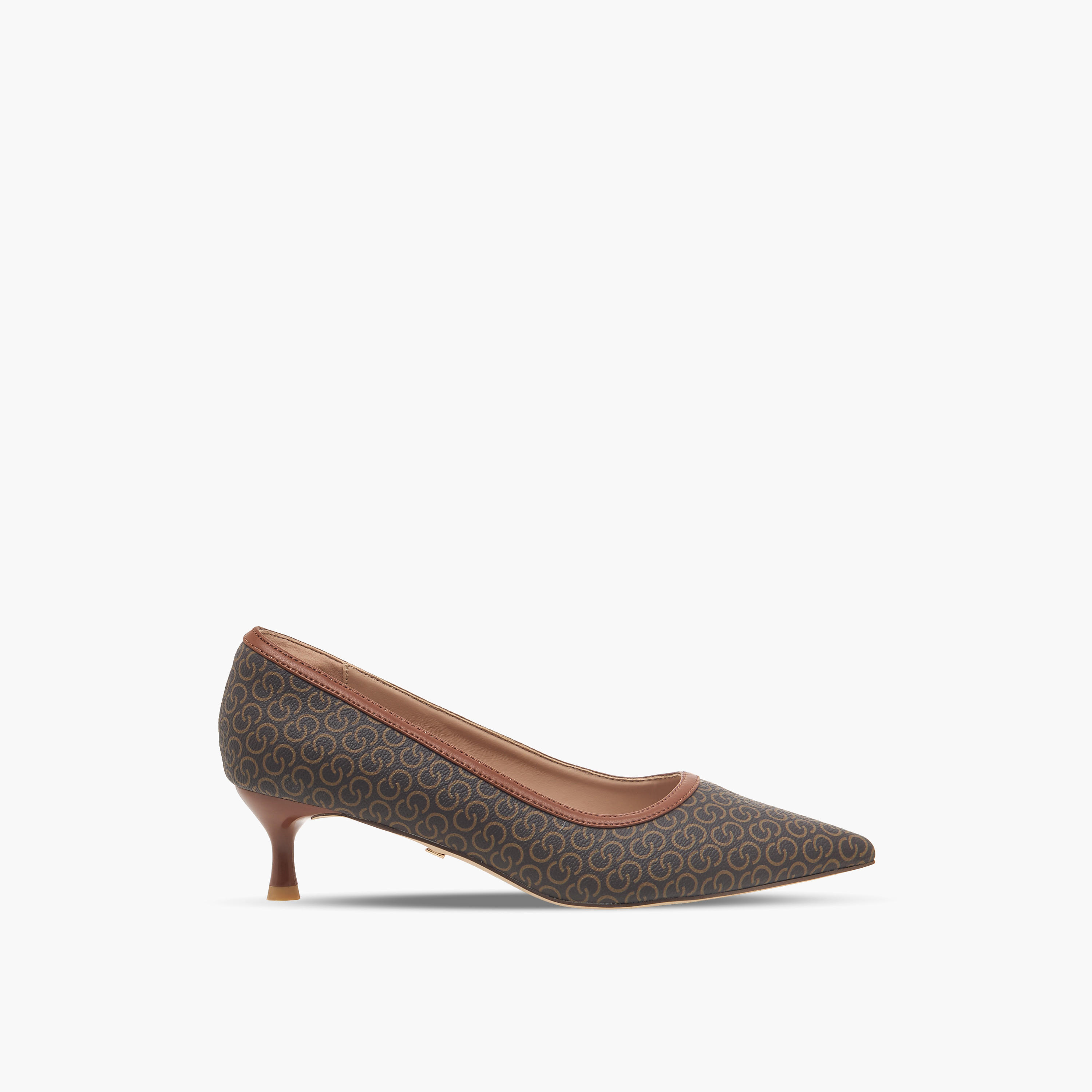 Celeste Women Textured Kitten Heel Shoes-women-shoes-heels-image-4
