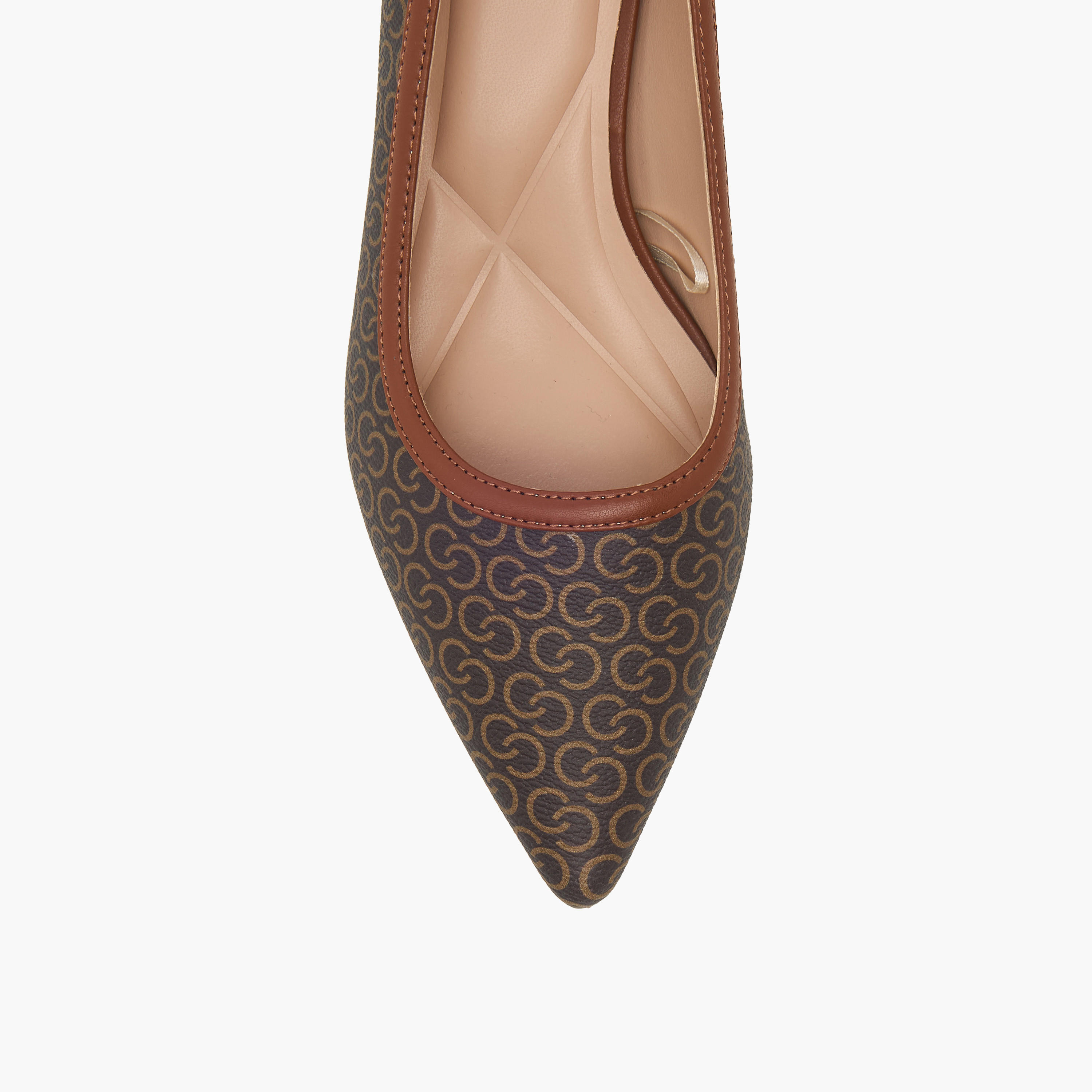 Celeste Women Textured Kitten Heel Shoes-women-shoes-heels-image-5