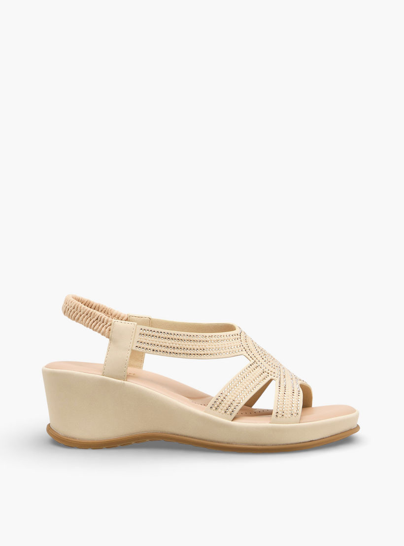 Le Confort Women Wedge Heel Comfort Sandals-women-shoes-sandals-heeled-image-3