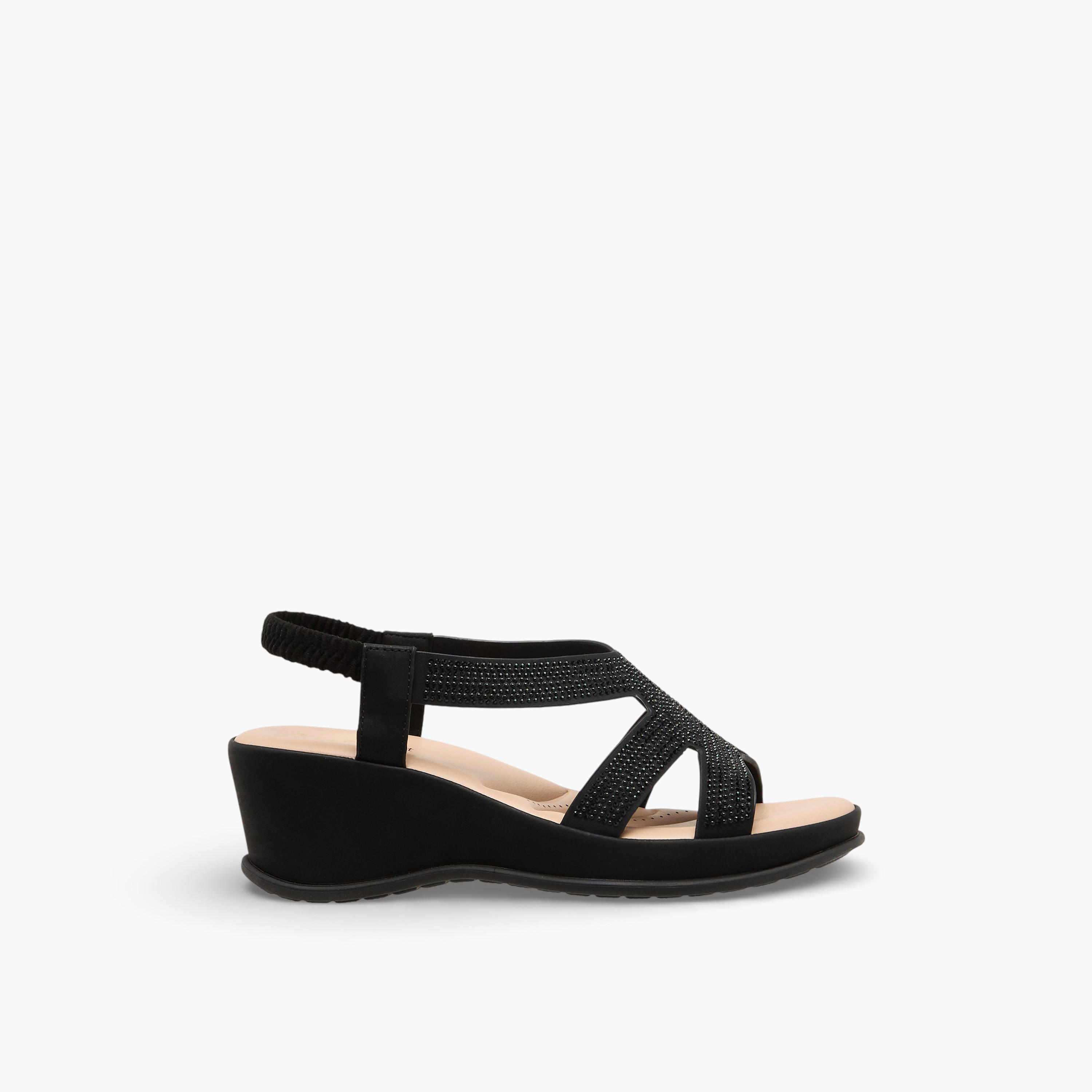 Le Confort Women Wedge Heel Comfort Sandals-women-shoes-sandals-heeled-image-3