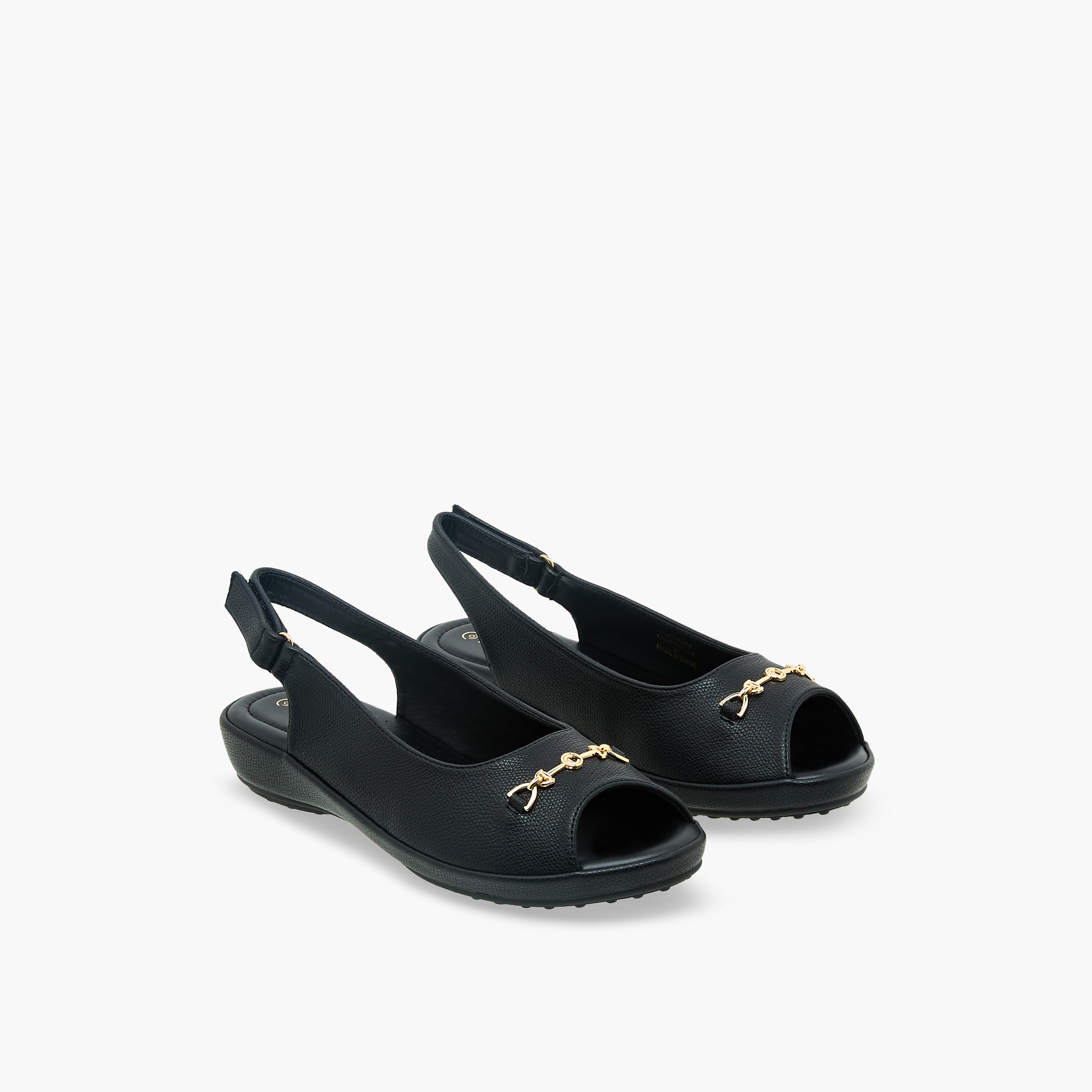 Le Confort Women Hook & Loop Sandals-women-shoes-sandals-heeled-image-1