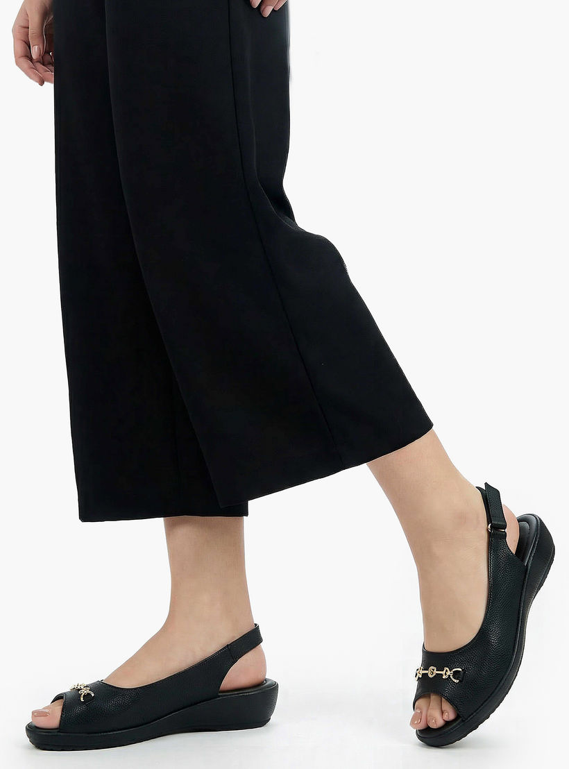 Le Confort Women Hook & Loop Sandals-women-shoes-sandals-heeled-image-2