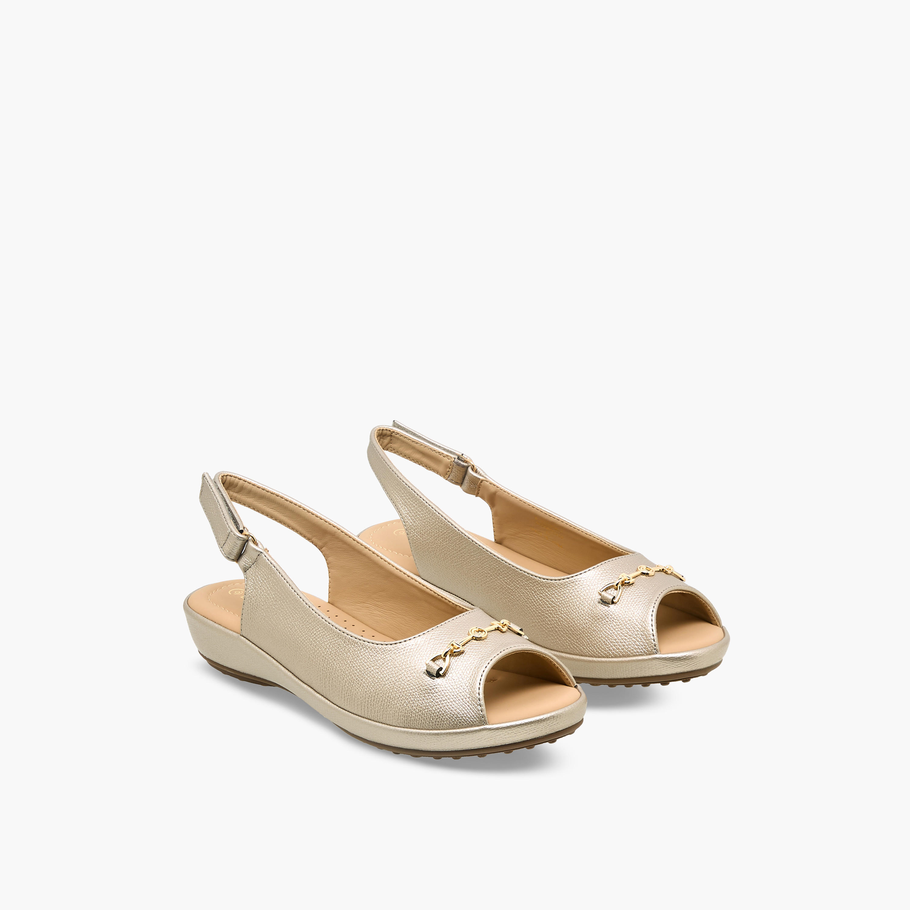 Le Confort Women Hook & Loop Sandals-women-shoes-sandals-heeled-image-1