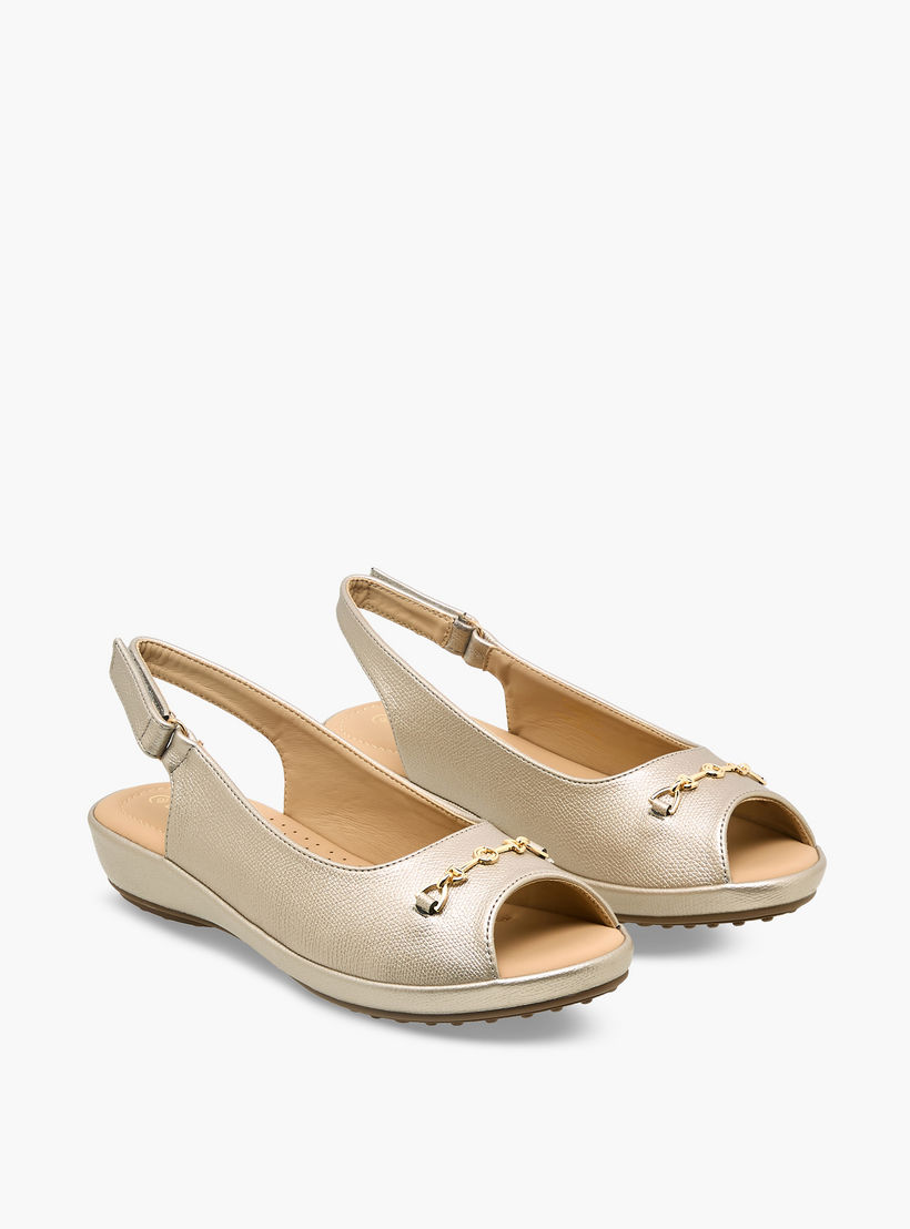 Le Confort Women Hook & Loop Sandals-women-shoes-sandals-heeled-image-1