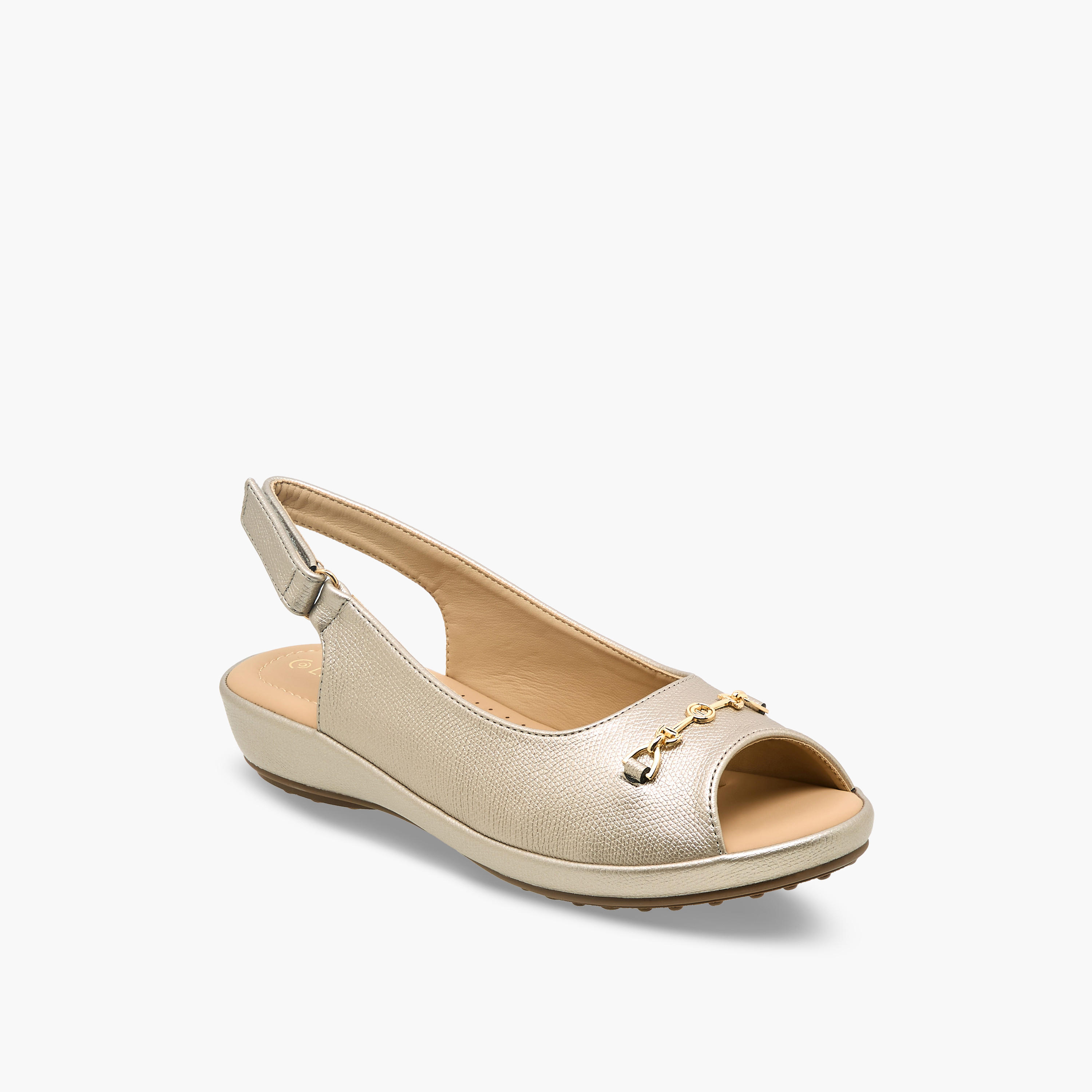 Le Confort Women Hook & Loop Sandals-women-shoes-sandals-heeled-image-3