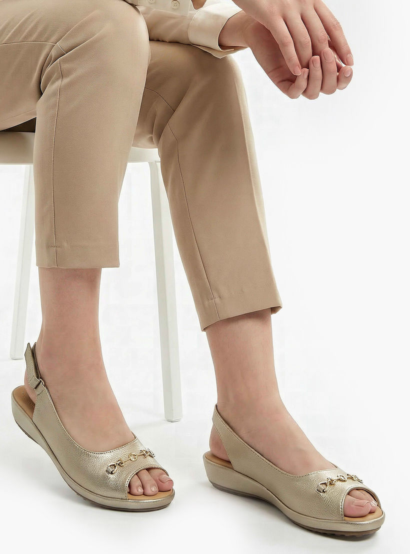 Le Confort Women Hook & Loop Sandals-women-shoes-sandals-heeled-image-2