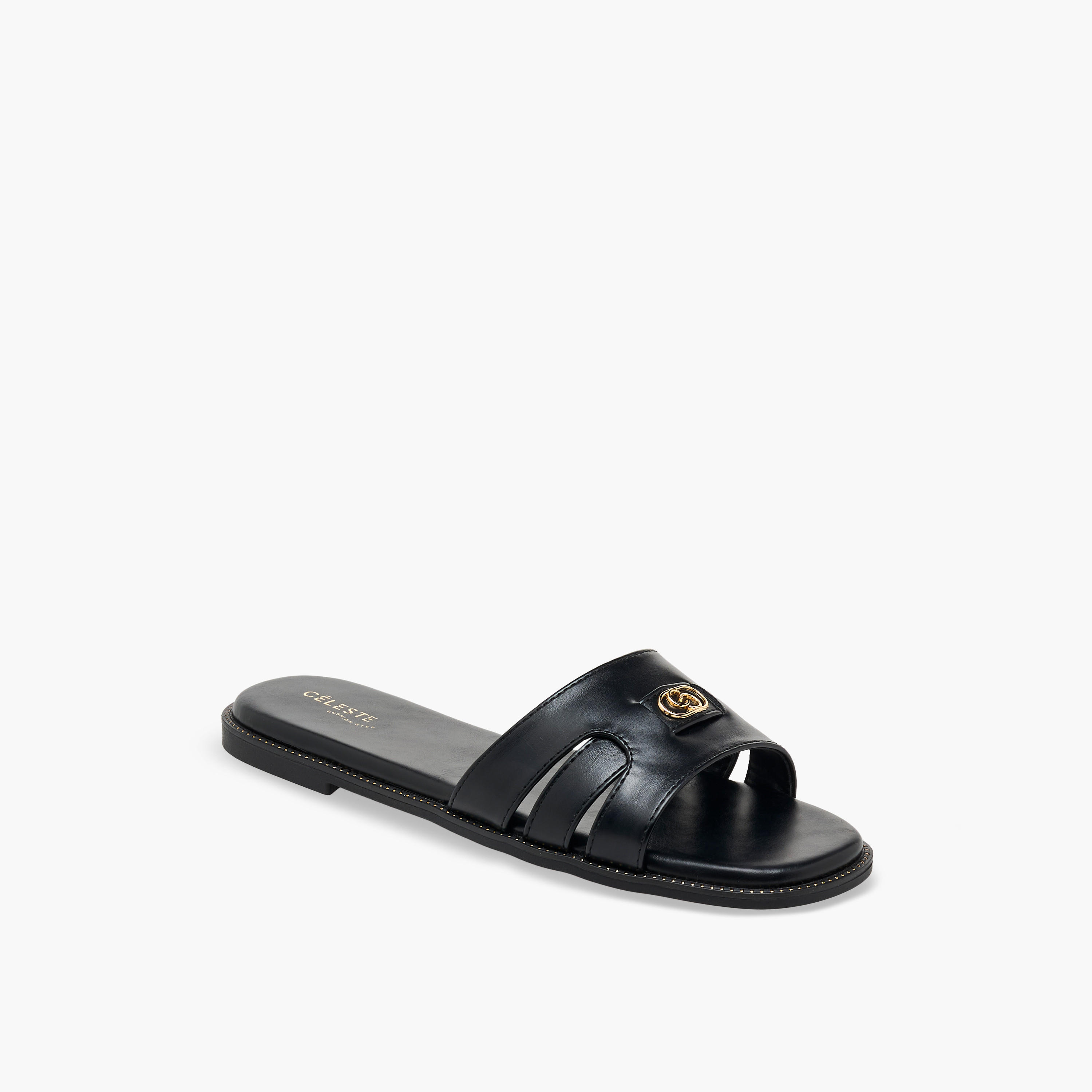 Celeste Women Slip-On Flat Sandals-women-shoes-sandals-flats-image-2
