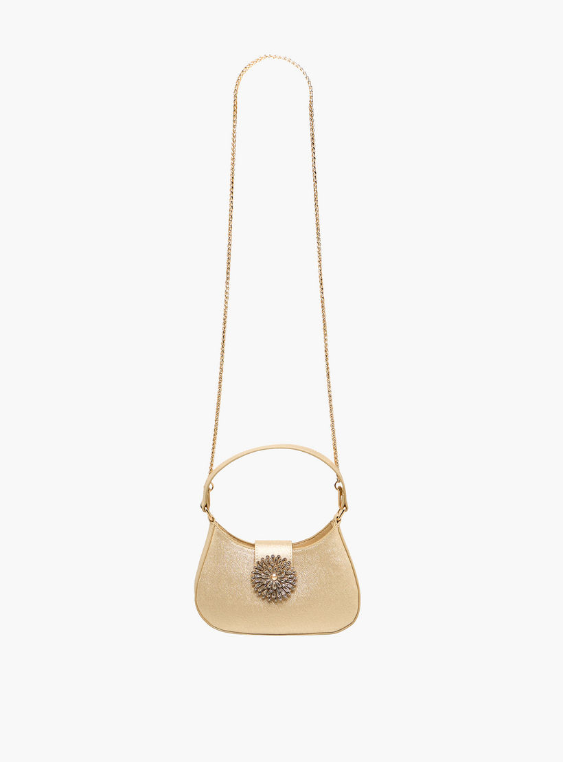 Flora Bella Textured Shoulder Bag with Detachable Strap-women-bagsandwallets-handbags-image-3
