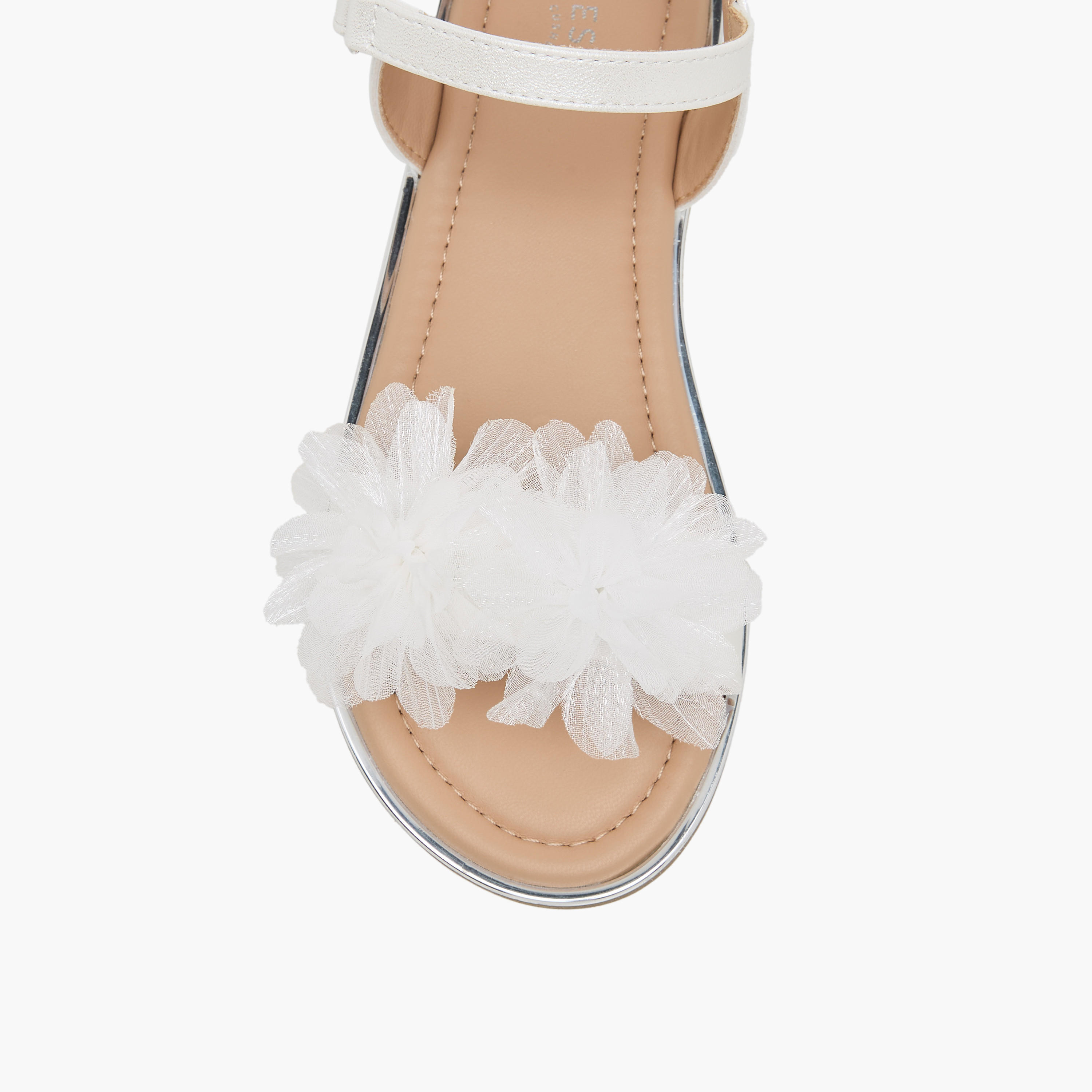 Celeste Girls Hook & Loop Flat Sandals-girls-shoes-sandals-image-3