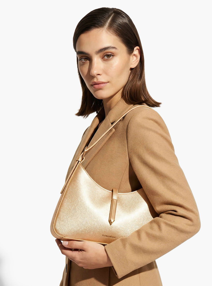 شنطة كتف بقصة ميتاليك وسحاب إغلاق من فلورا بيلا-women-bagsandwallets-handbags-image-2