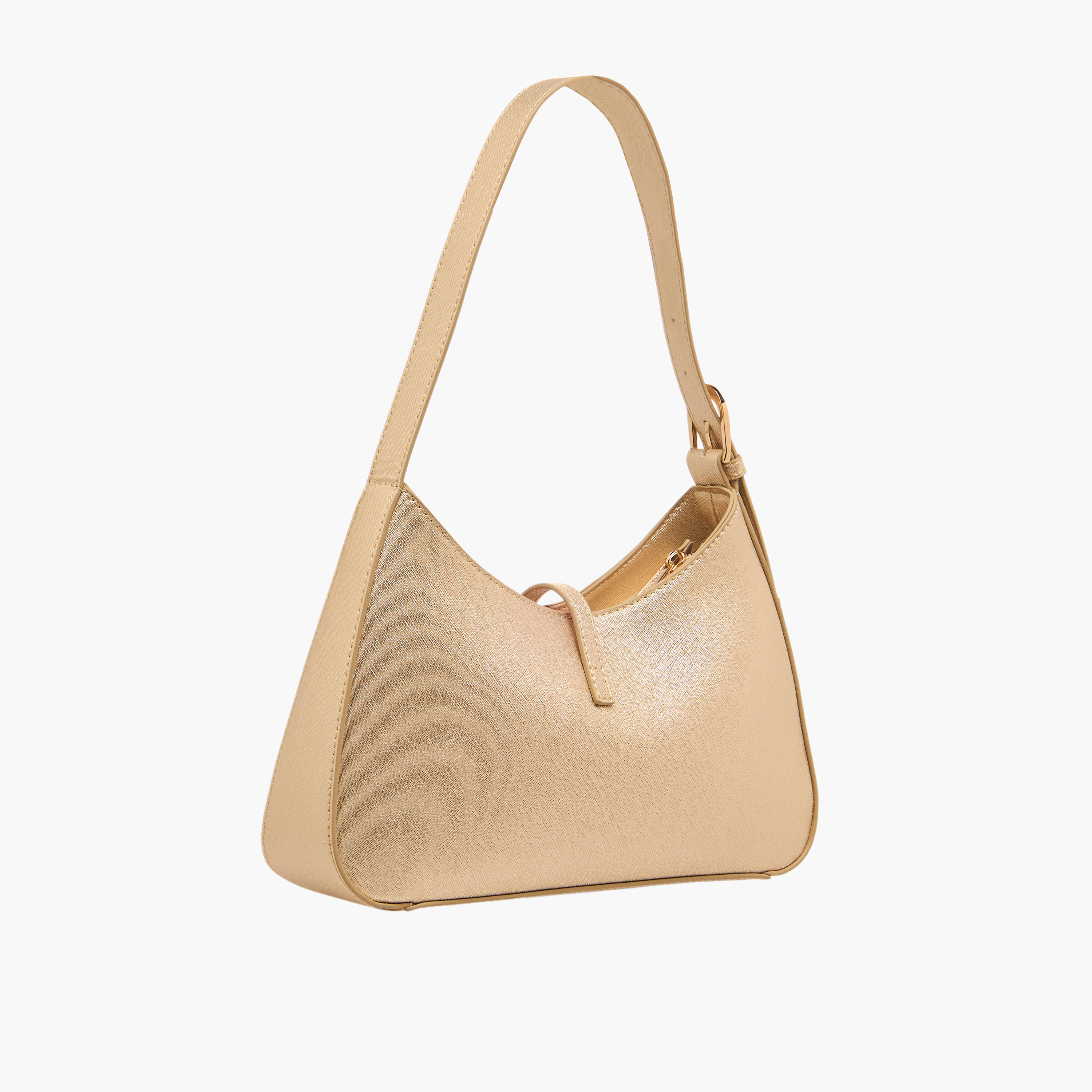 Flora Bella Metallic Trim Shoulder Bag with Zip Closure-women-bagsandwallets-handbags-image-4