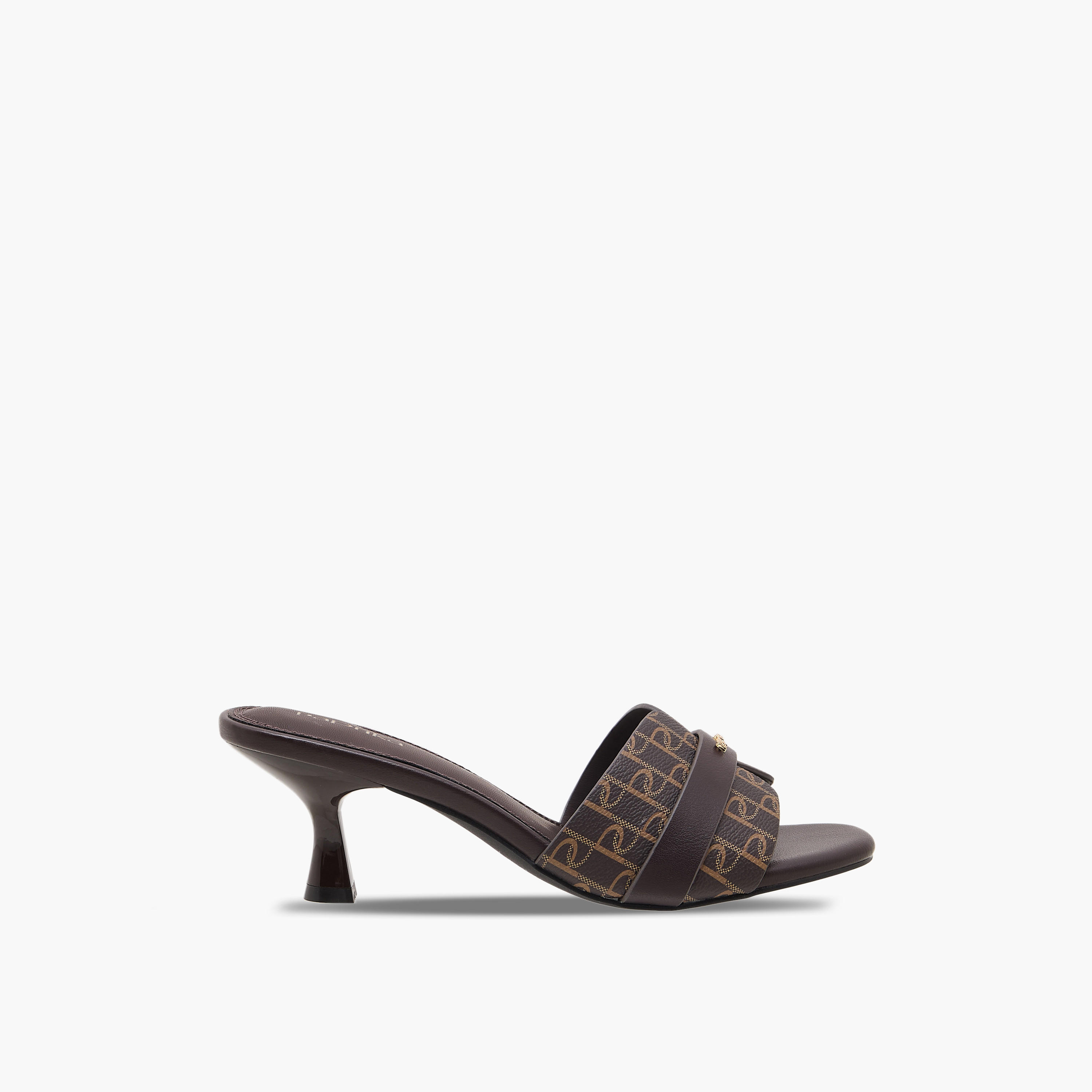 Paprika Women Monogram Print Slip-On Sandals-women-shoes-sandals-heeled-image-3