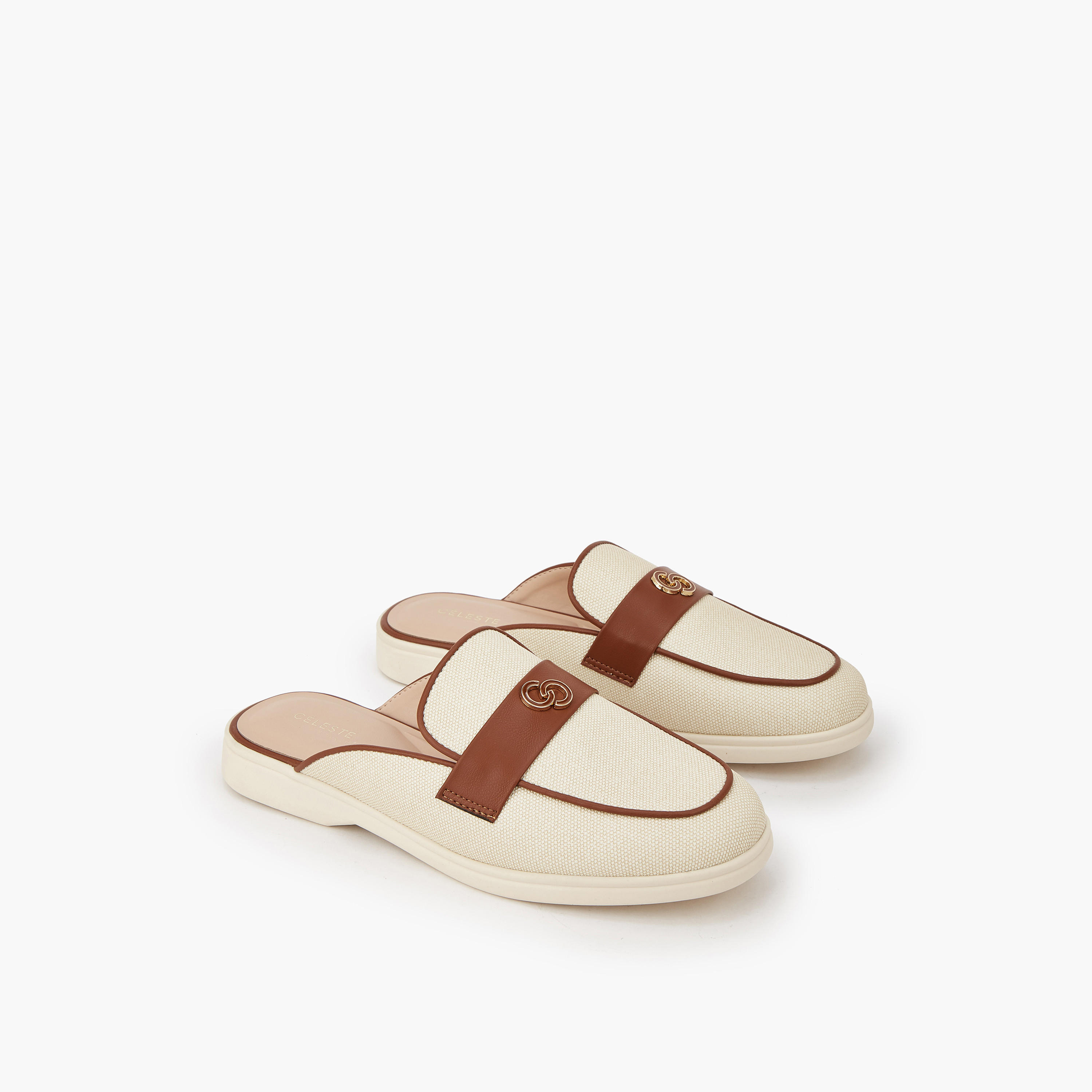 Celeste Women Textured Mules-women-shoes-flats-mules-image-1