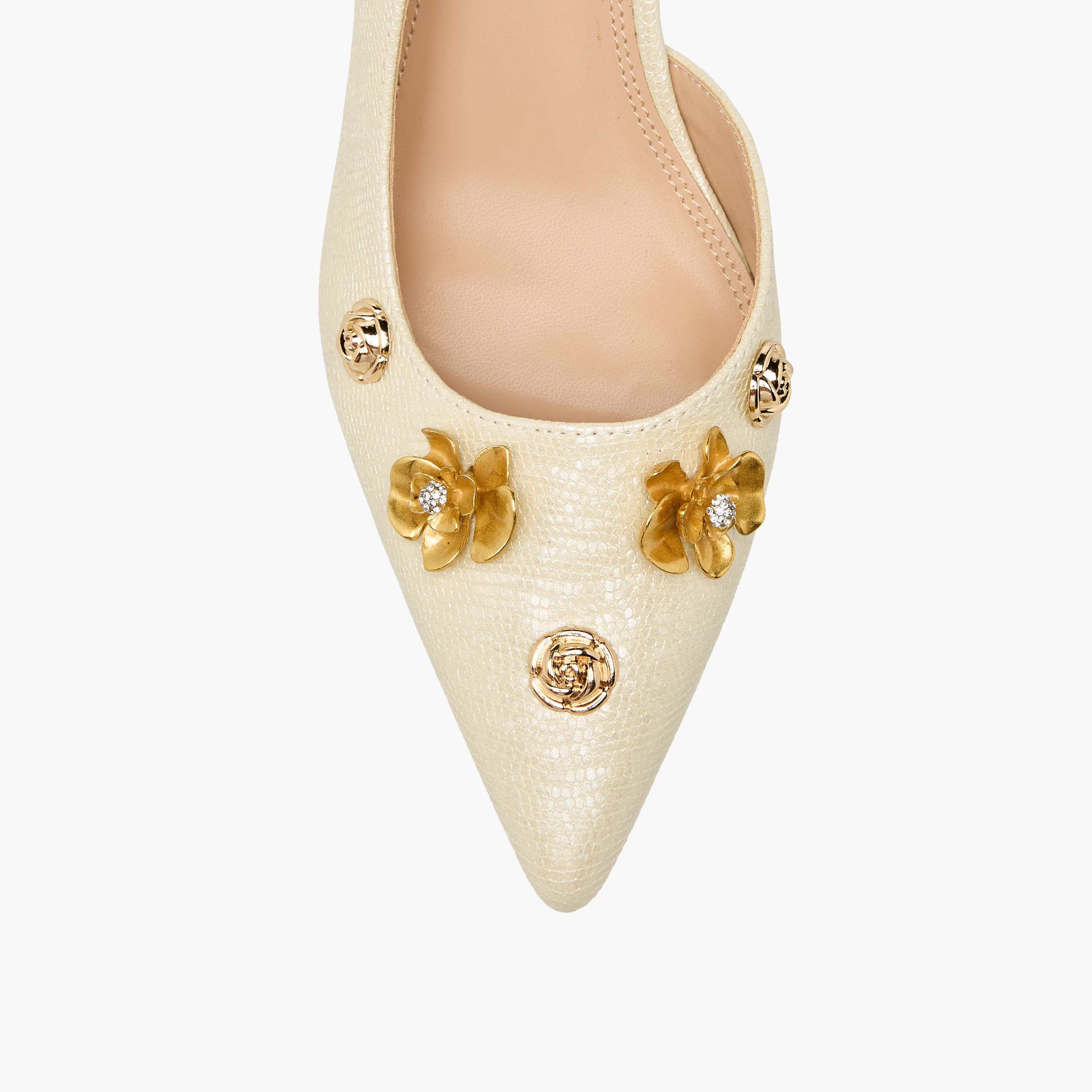 Elle Women Floral Embellished Stiletto Heel Shoes-women-shoes-heels-image-4