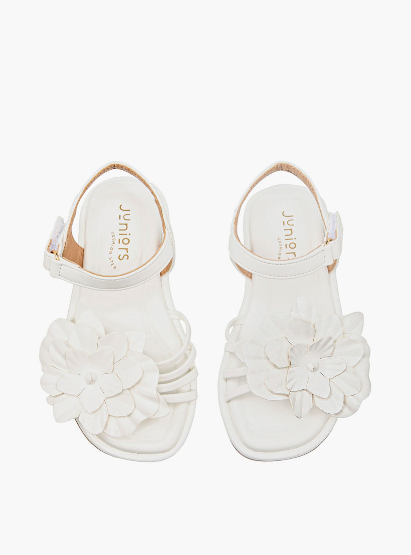 Juniors Girls Hook & Loop Sandals-girls-shoes-sandals-image-1