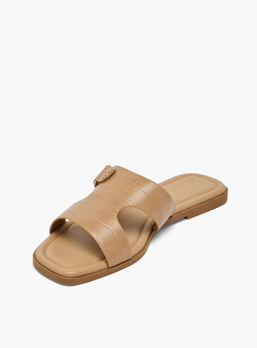 Paprika Women Buckle Accent Flat Sandals-women-shoes-sandals-flats-image-4