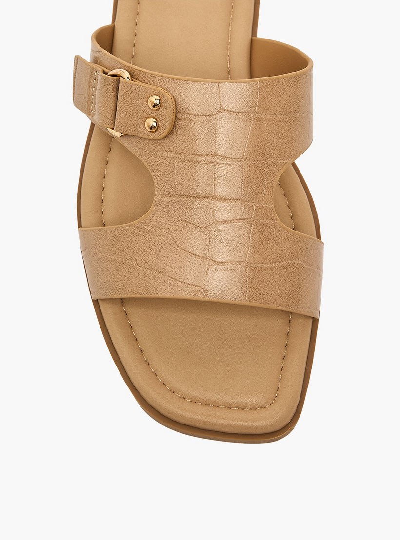 Paprika Women Buckle Accent Flat Sandals-women-shoes-sandals-flats-image-7
