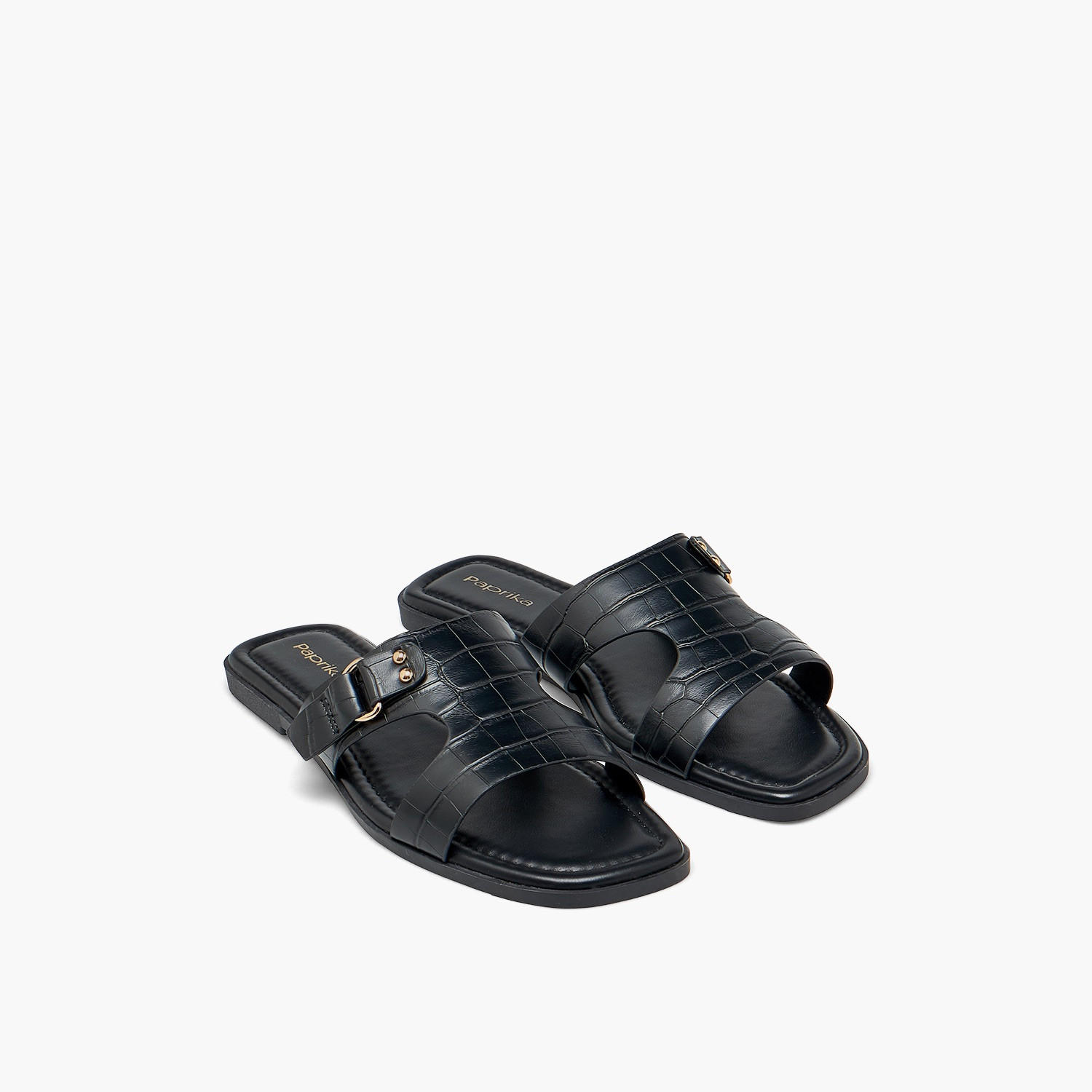 صندل مسطّح بإبزيم للنساء من بابريكا-women-shoes-sandals-flats-image-1