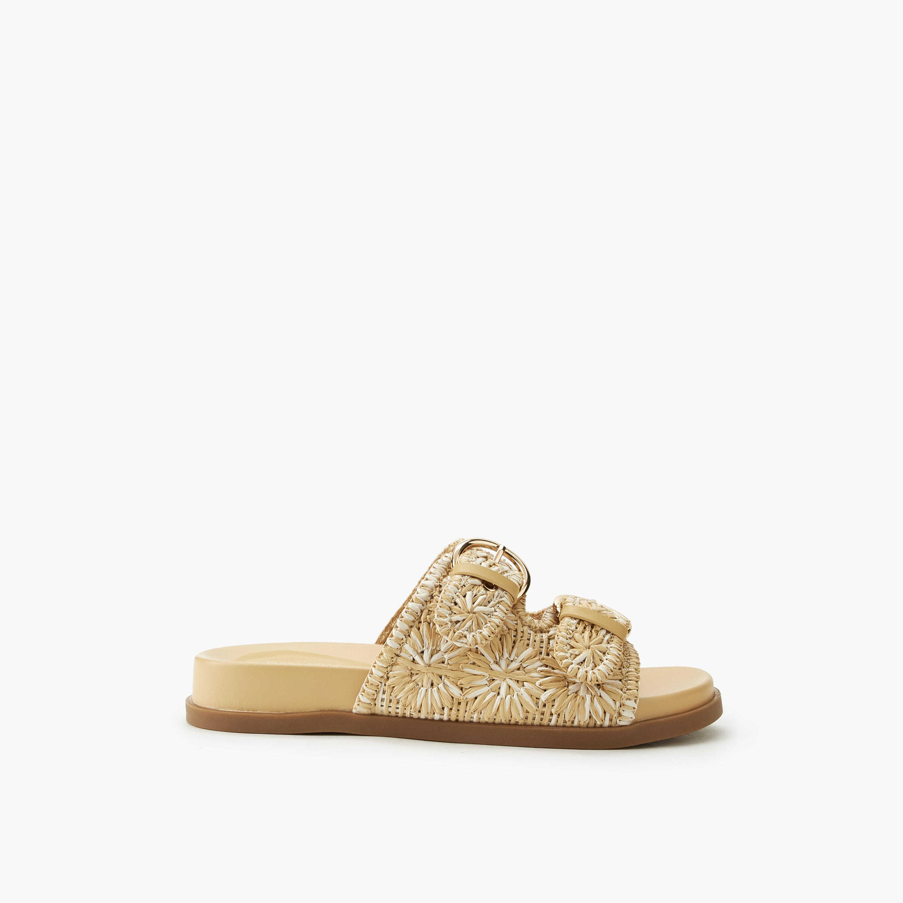 Flora Bella Women Textured Slip-On Sandals-women-shoes-flats-sandals-image-3