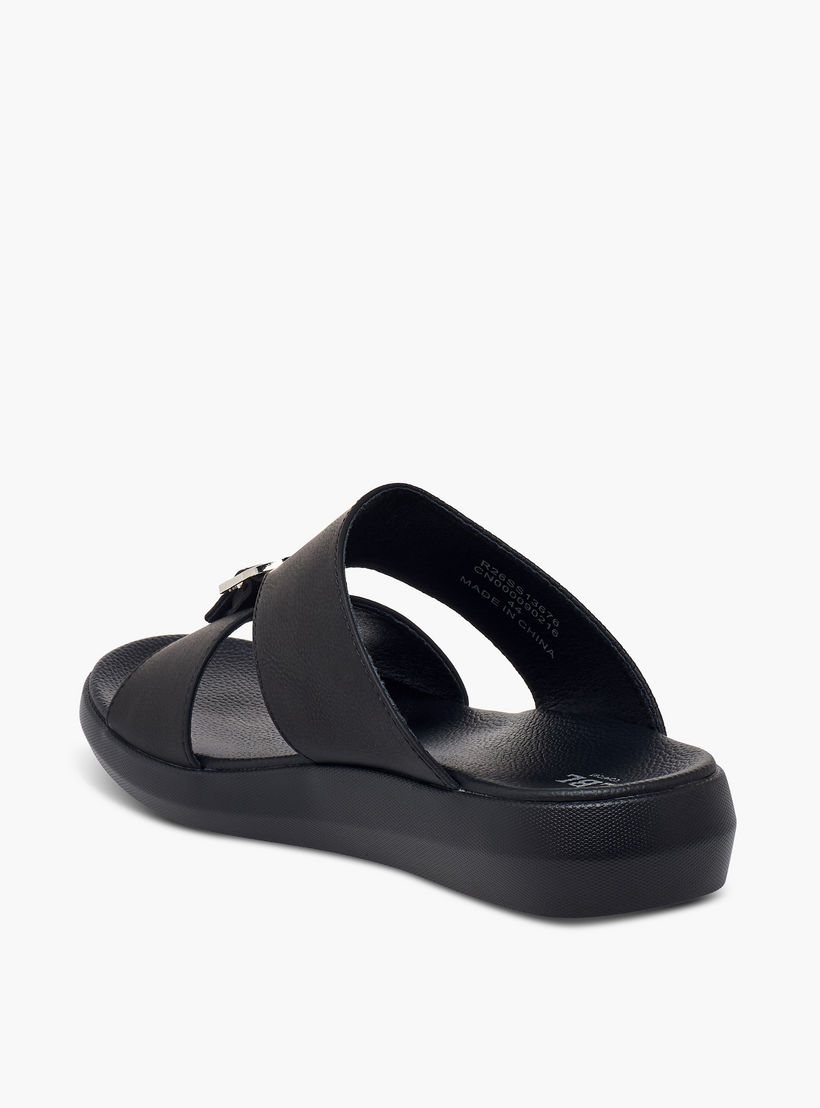 صندل عربي بزينة إبزيم للرجال من إل بي إل من شو إكسبرس-men-shoes-sandals-image-5