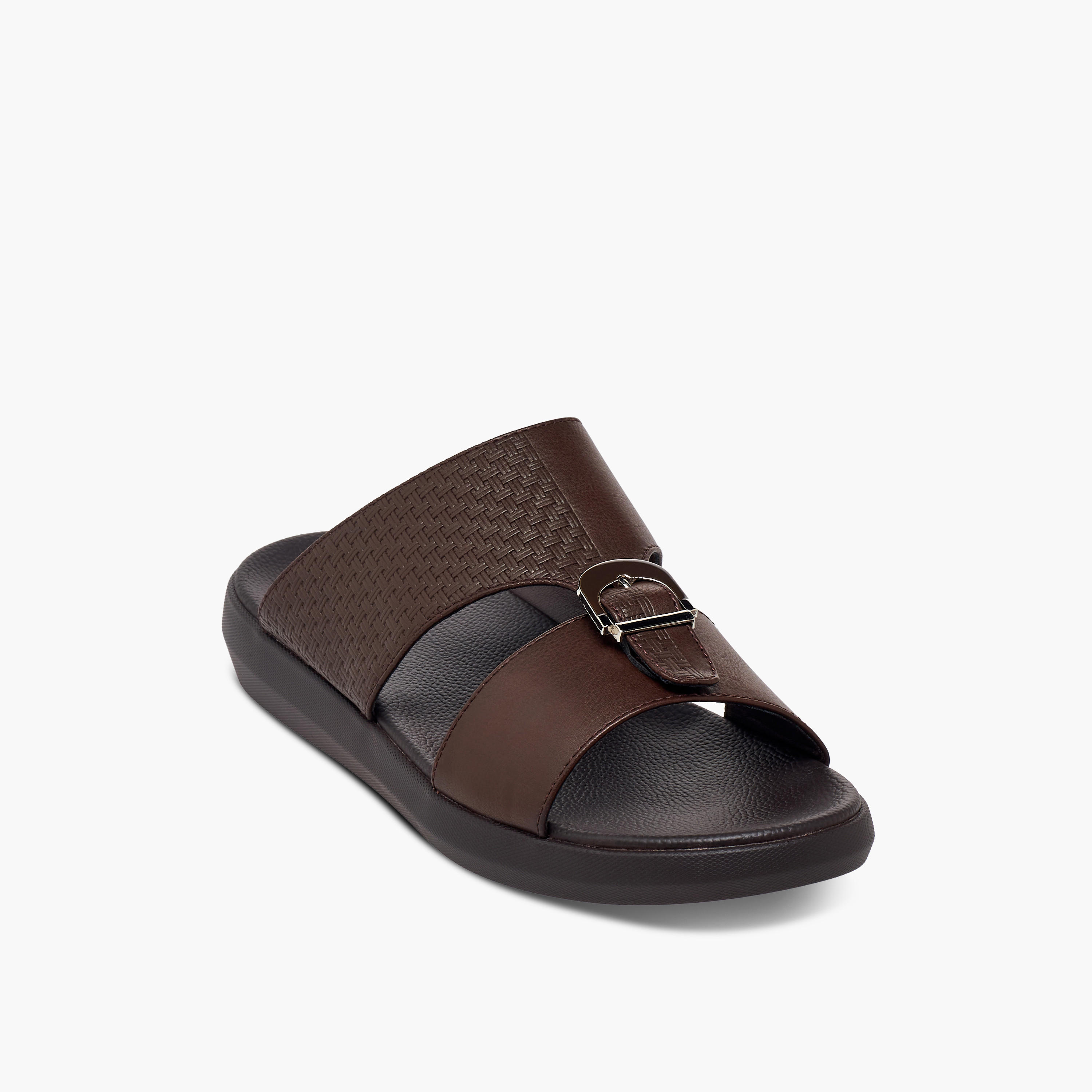 صندل عربي بزينة إبزيم للرجال من إل بي إل من شو إكسبرس-men-shoes-sandals-image-2
