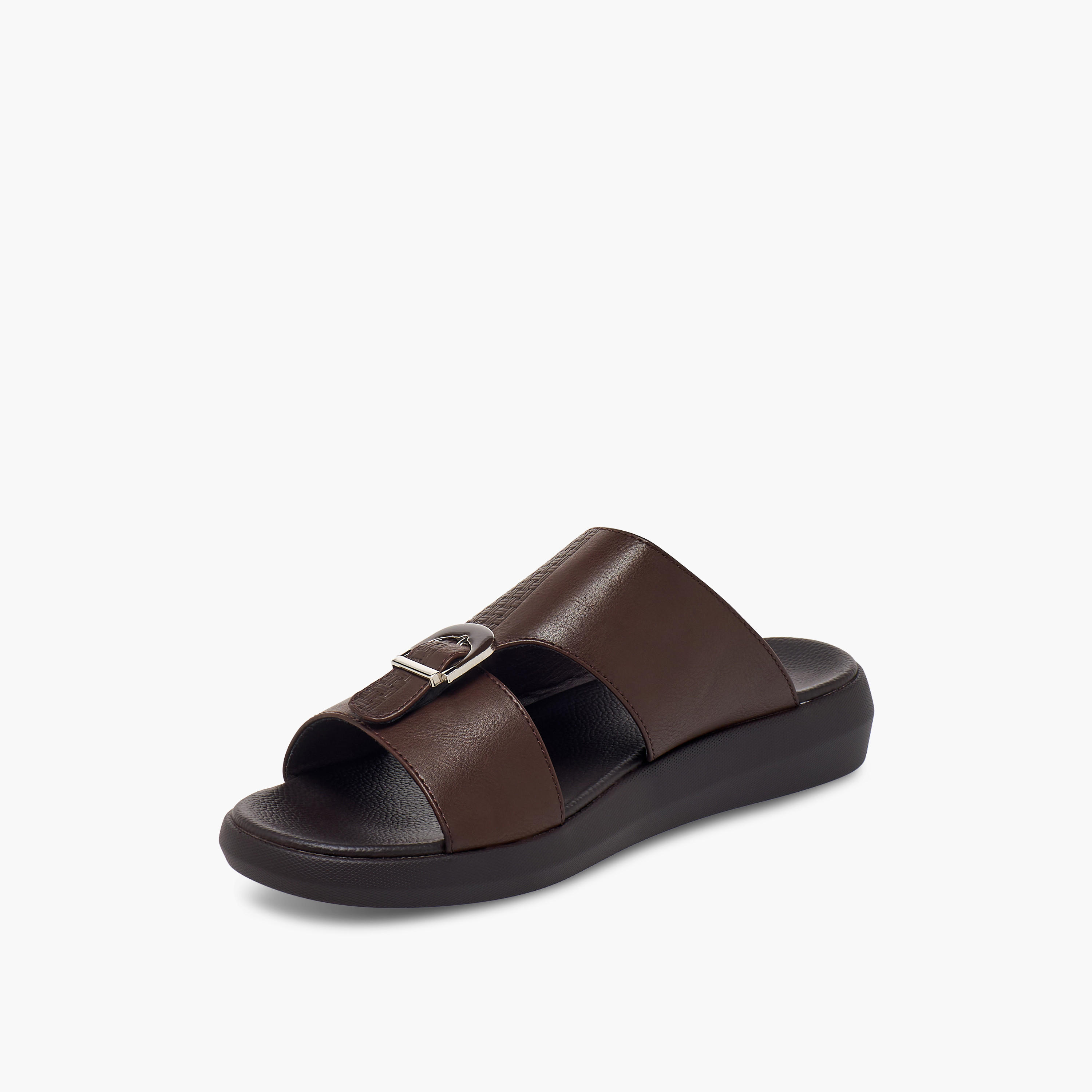 صندل عربي بزينة إبزيم للرجال من إل بي إل من شو إكسبرس-men-shoes-sandals-image-4
