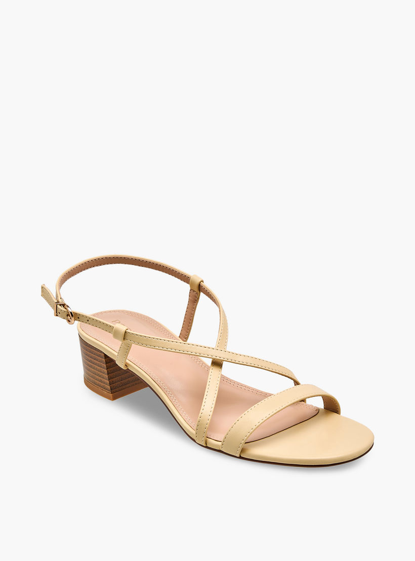 Paprika Women Block Heel Buckle Closure Sandals-women-shoes-sandals-heeled-image-2