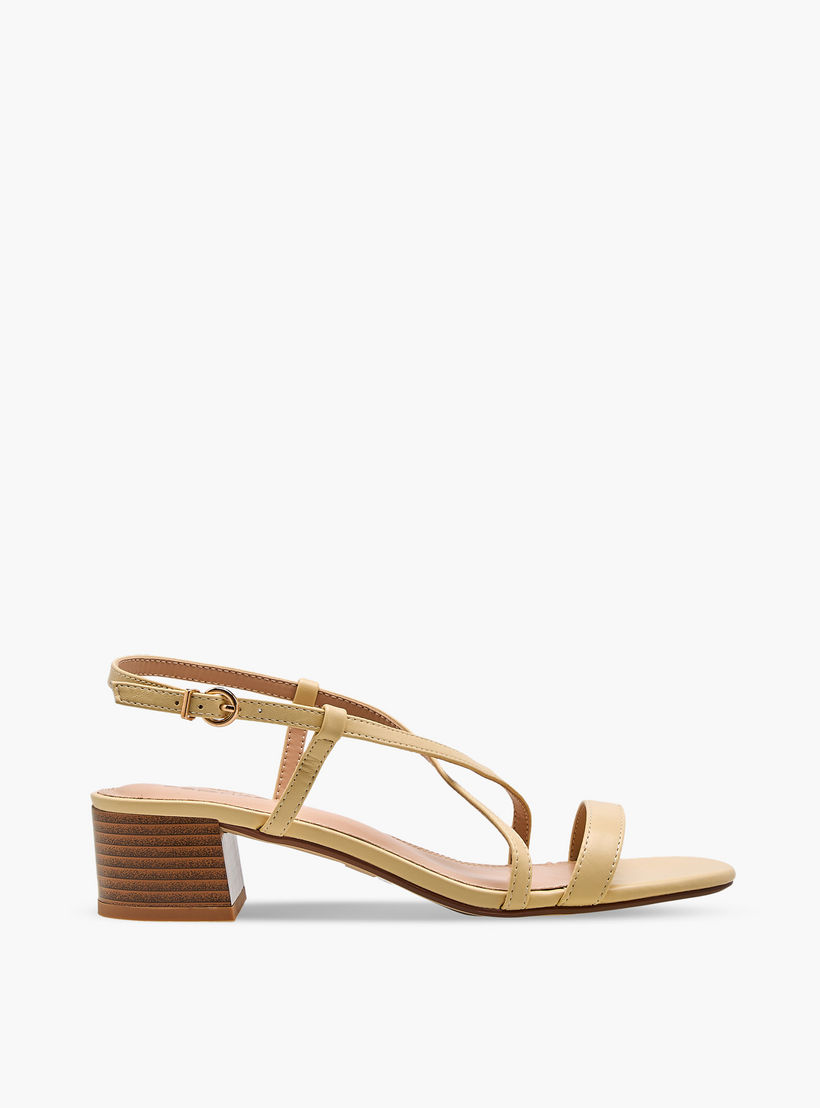 Paprika Women Block Heel Buckle Closure Sandals-women-shoes-sandals-heeled-image-3